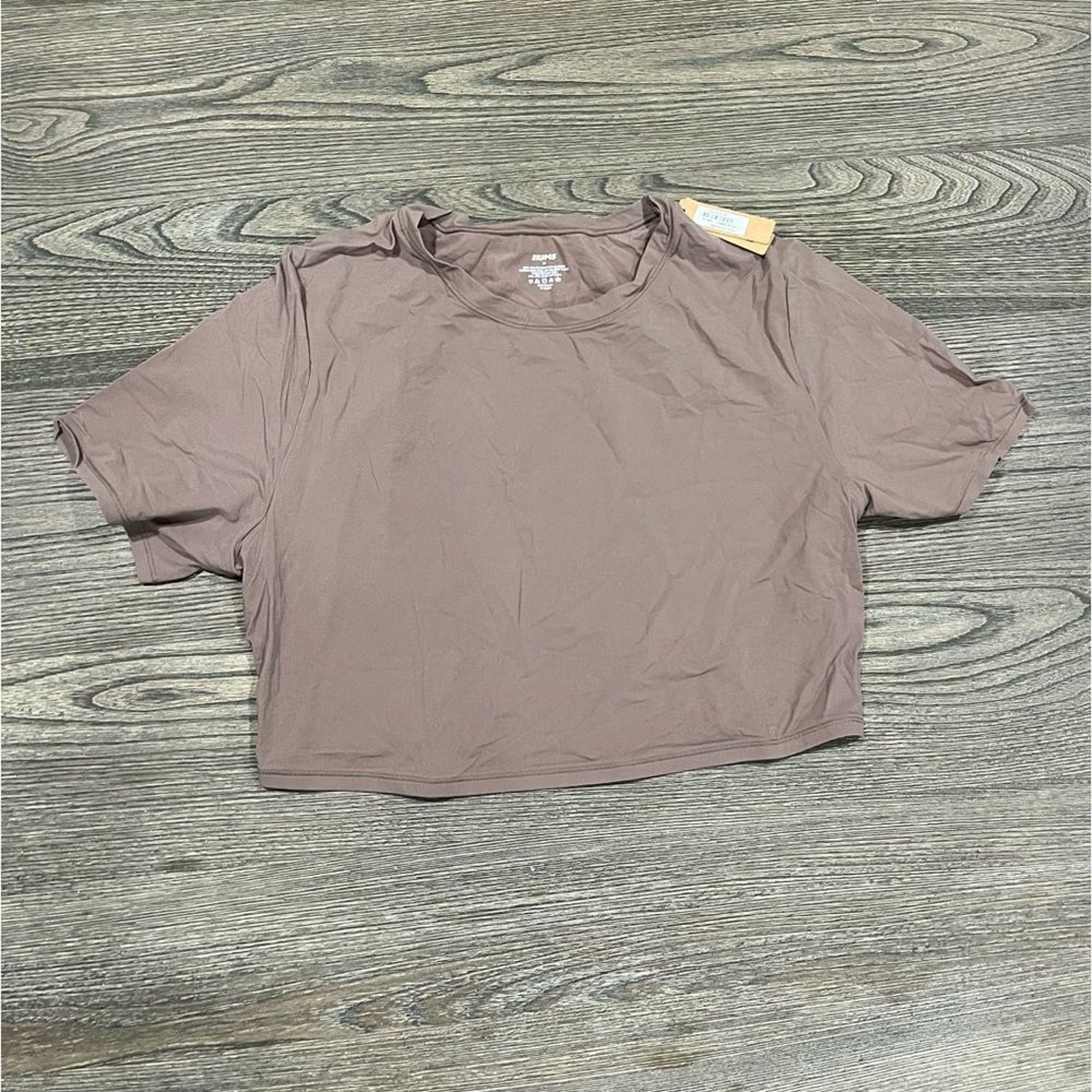 SKIMS NWT Skims Fits Everybody Super Cropped T-Shirt Umber 3X Size 3XL / US 20-22 - 1 Thumbnail