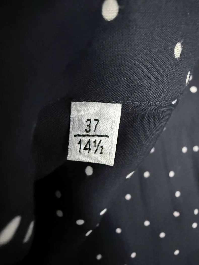 Yves Saint Laurent Saint Laurent size 37 Snowflake polka-dot shirt 2502-Nexta Size US M / EU 48-50 / 2 - 4 Thumbnail