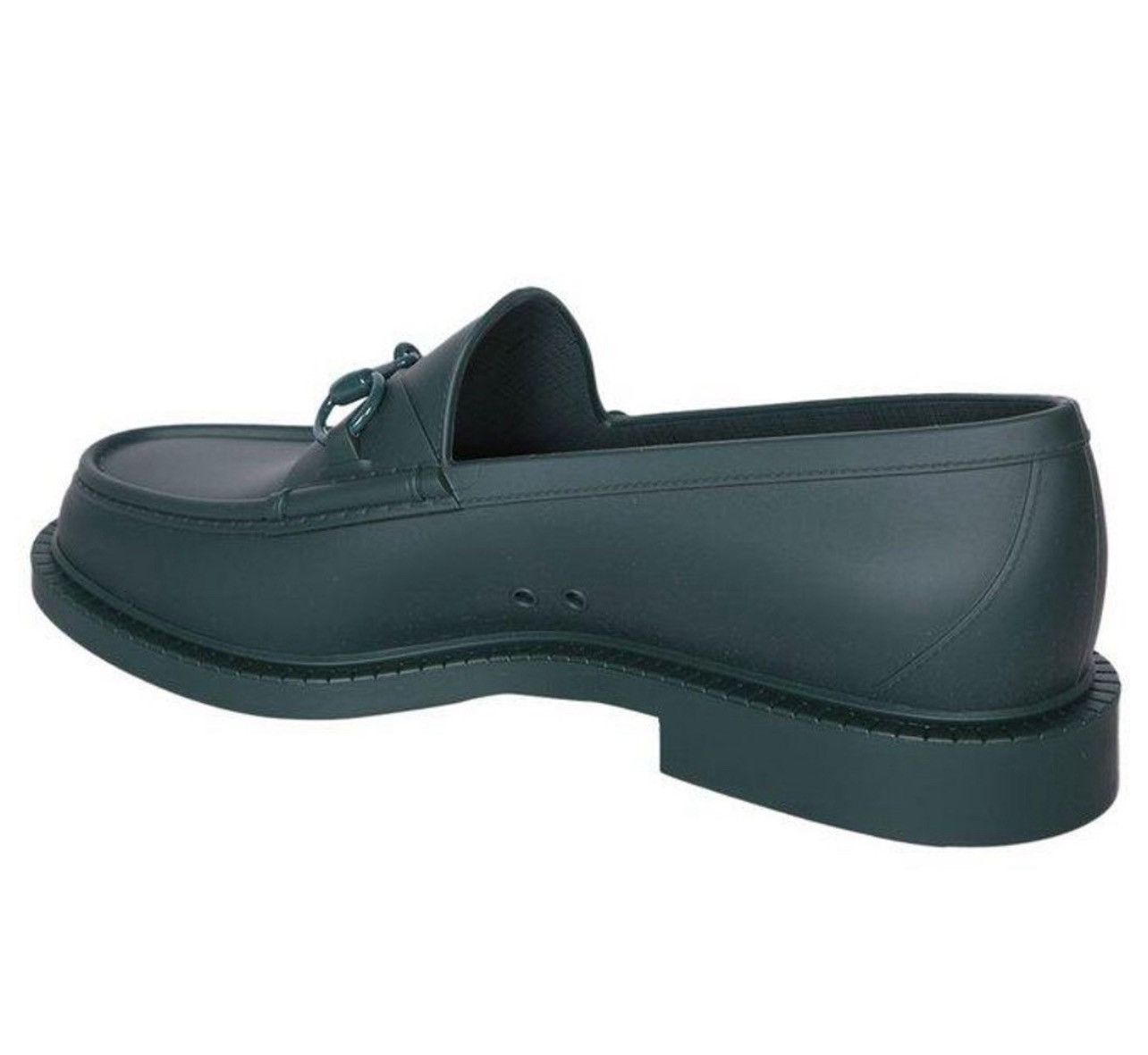 Gucci Rubber Horsebit Loafer in deep green Size US 9 / EU 42 - 3 Thumbnail