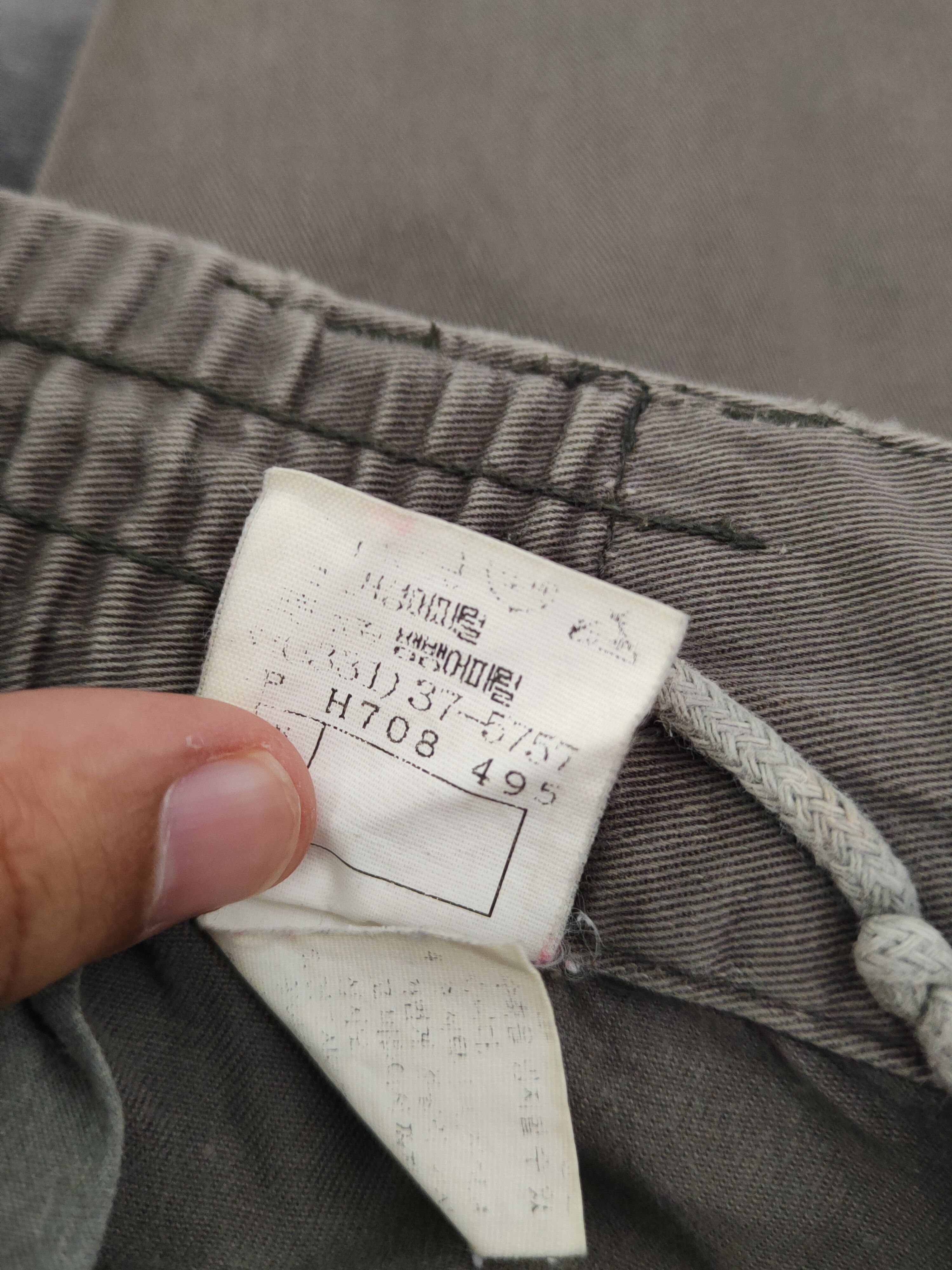 Japanese Brand DLL Bang Bang Olive Multipocket Tactical Cargo Pants #272 Size US 36 / EU 52 - 13 Thumbnail