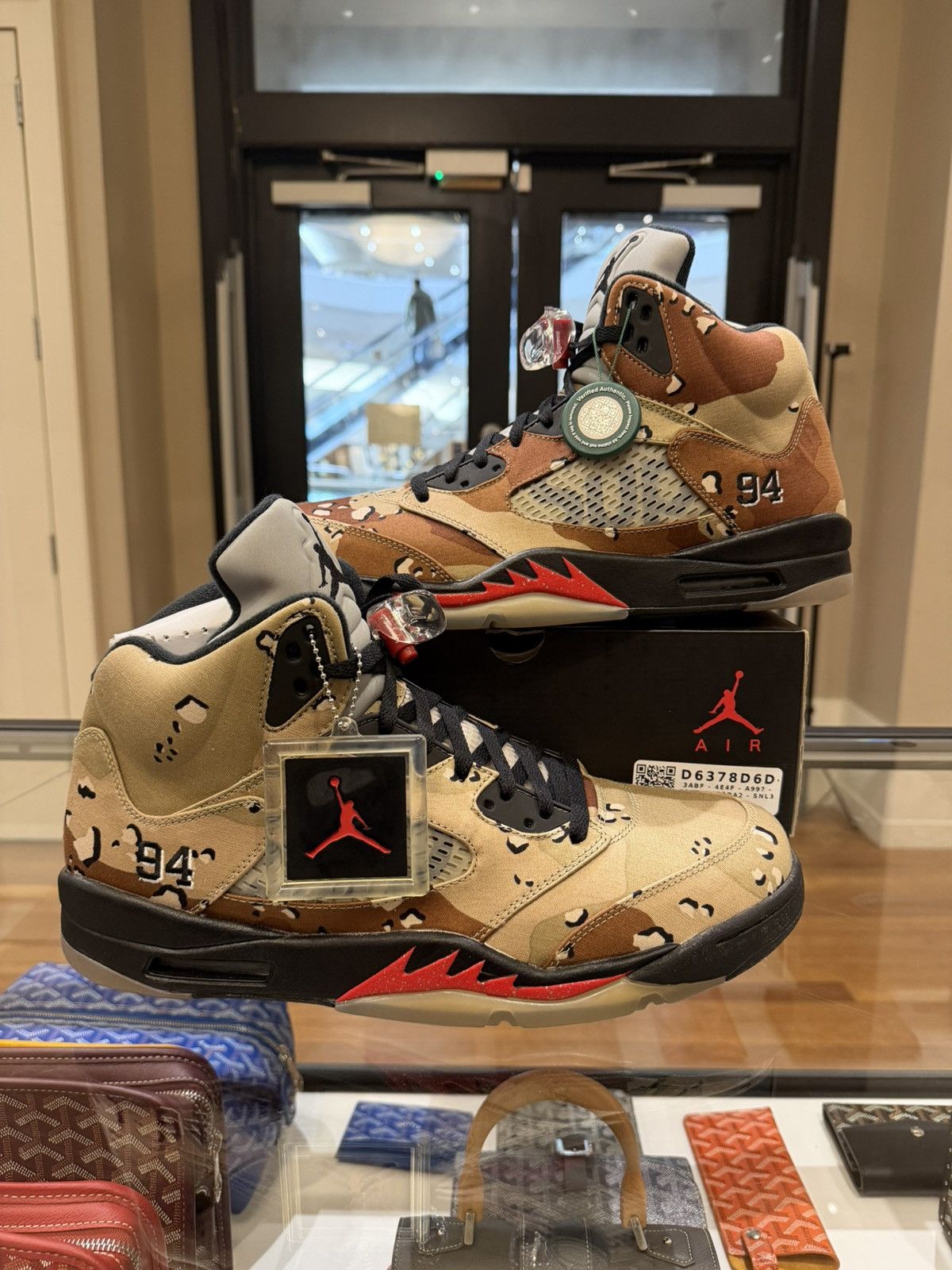Jordan Brand × Supreme Jordan 5 Retro ‘Supreme Desert Camo’ Size US 14 / EU 47 - 1 Thumbnail