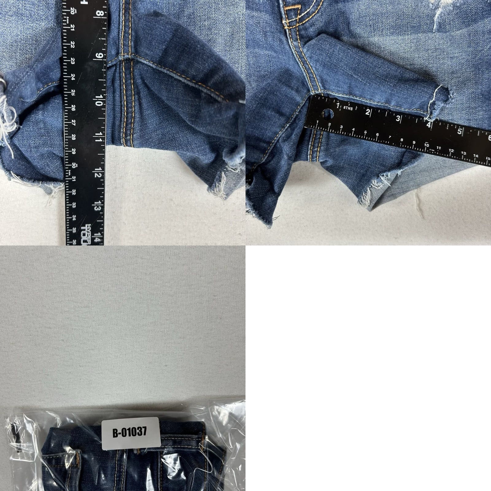 American Eagle Outfitters American Eagle Outfitters Super Stretch Jean Shorts Women's 4 Cut-Off Denim AEO Jeans Shorts Casual Summer Beach 4 Size 27" / US 4 / IT 40 - 8 Thumbnail