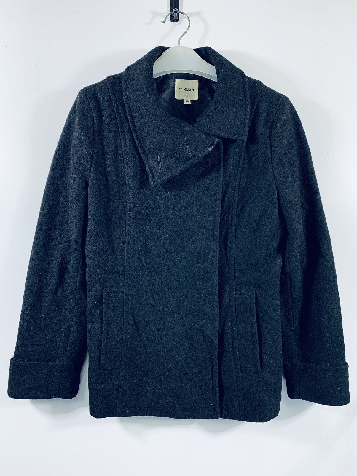 Designer × Japanese Brand × Vintage RARE‼️ MK KLEIN Wool Jacket Size S / US 4 / IT 40 - 1 Thumbnail