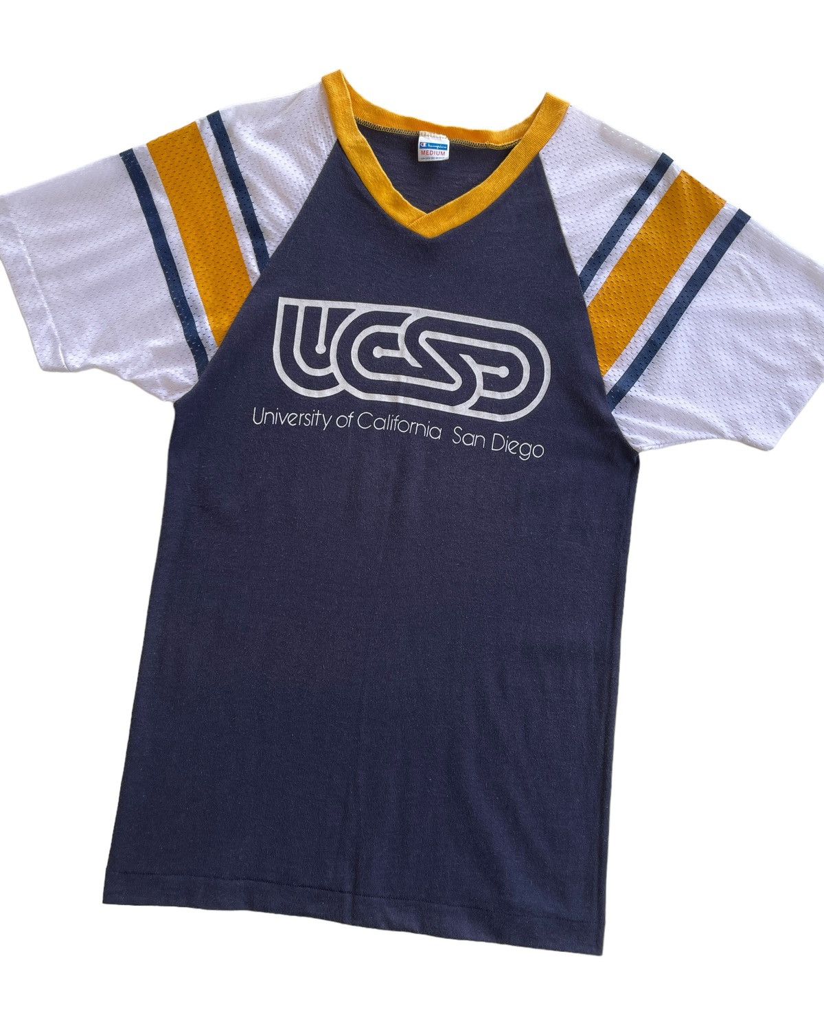 Champion 70s Champion University California San Diego Raglan Shirt Size M / US 6-8 / IT 42-44 - 1 Thumbnail
