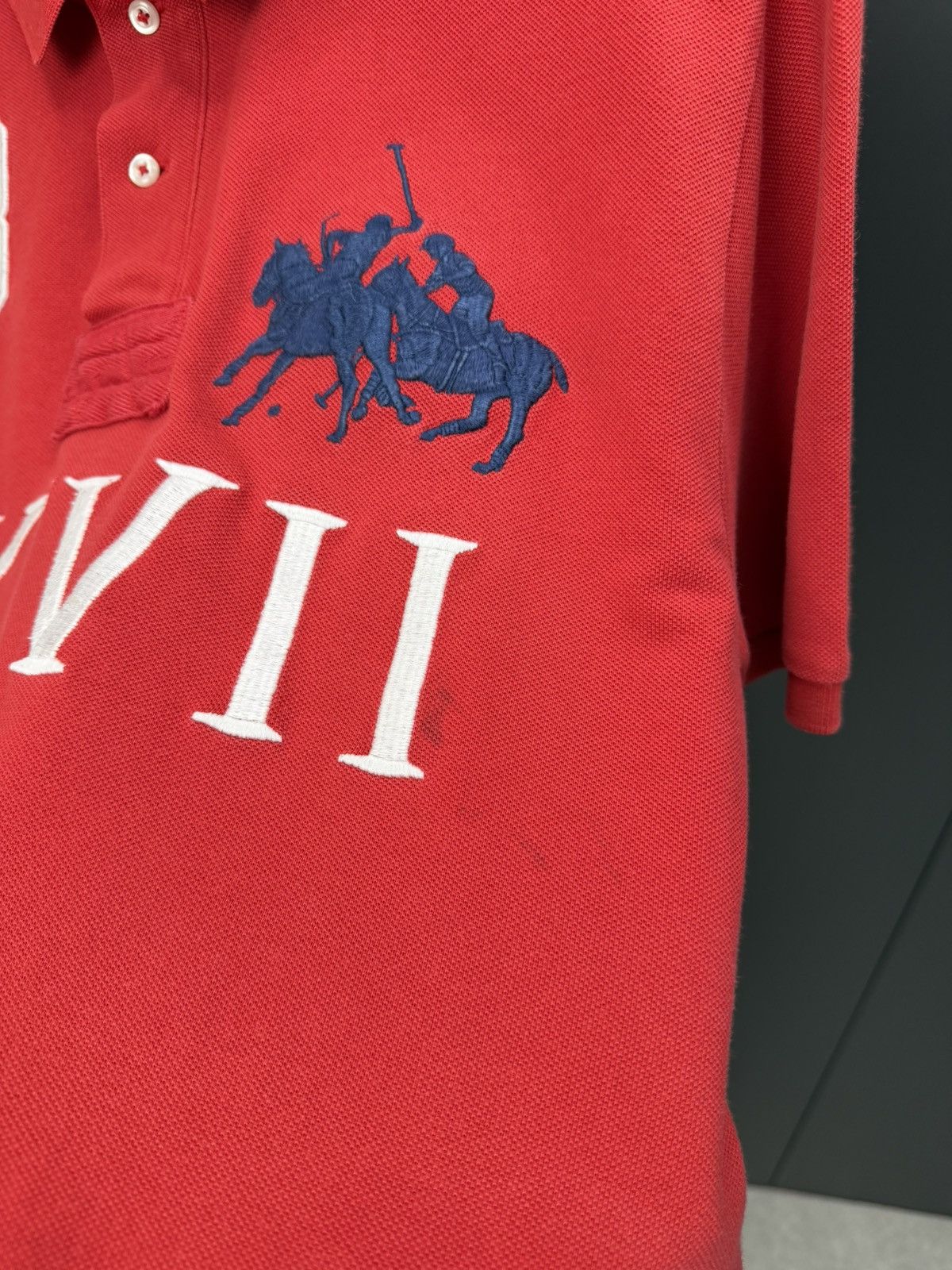 Polo Ralph Lauren Polo Ralph Lauren Big Pony LXVII Polo Shirt Red XL Size US XL / EU 56 / 4 - 7 Thumbnail