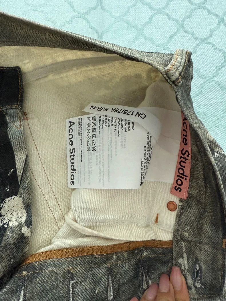 Acne Studios Acne Studios Yellow washed jeans Size US 28 / EU 44 - 2 Thumbnail