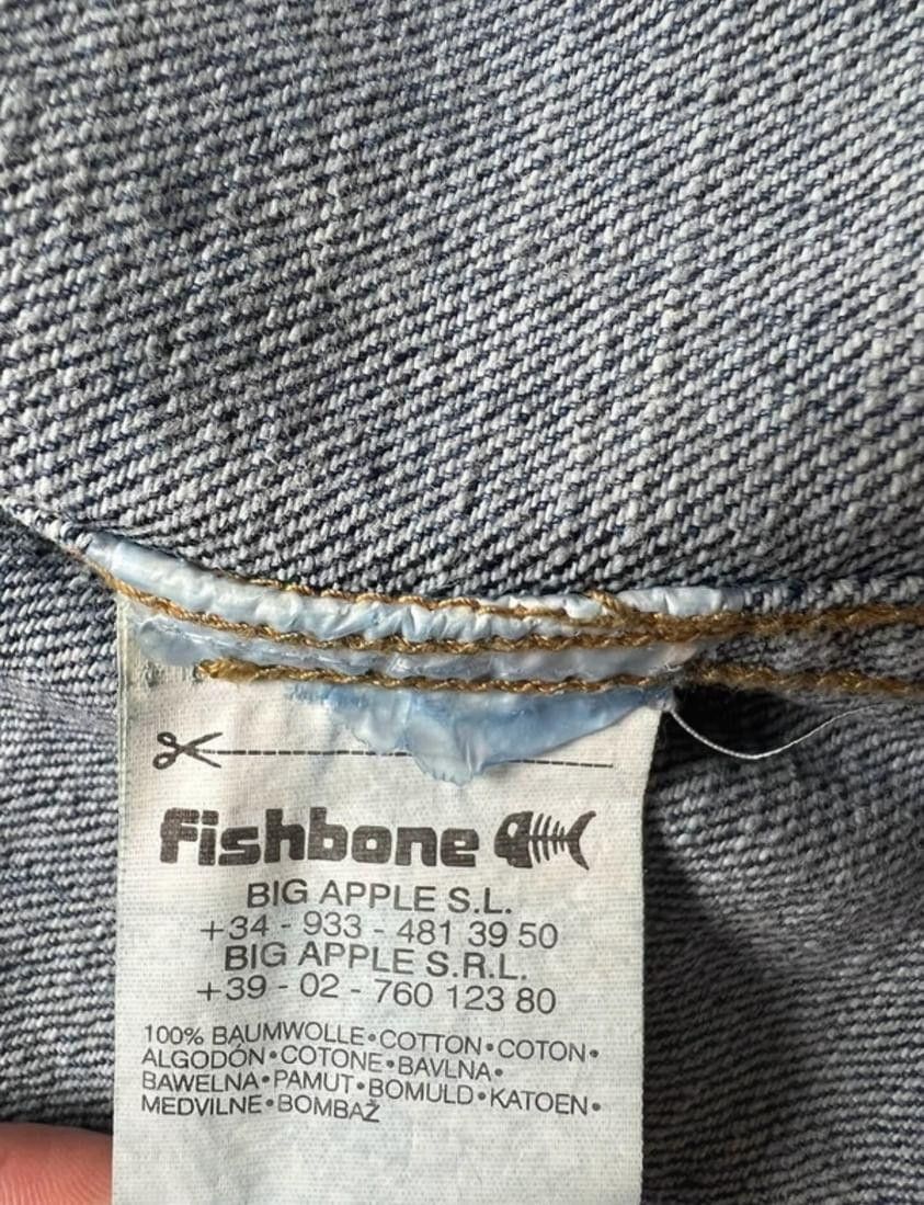 Other Fishbone denim jacket Y2k 💥🔥 Size US M / EU 48-50 / 2 - 3 Thumbnail