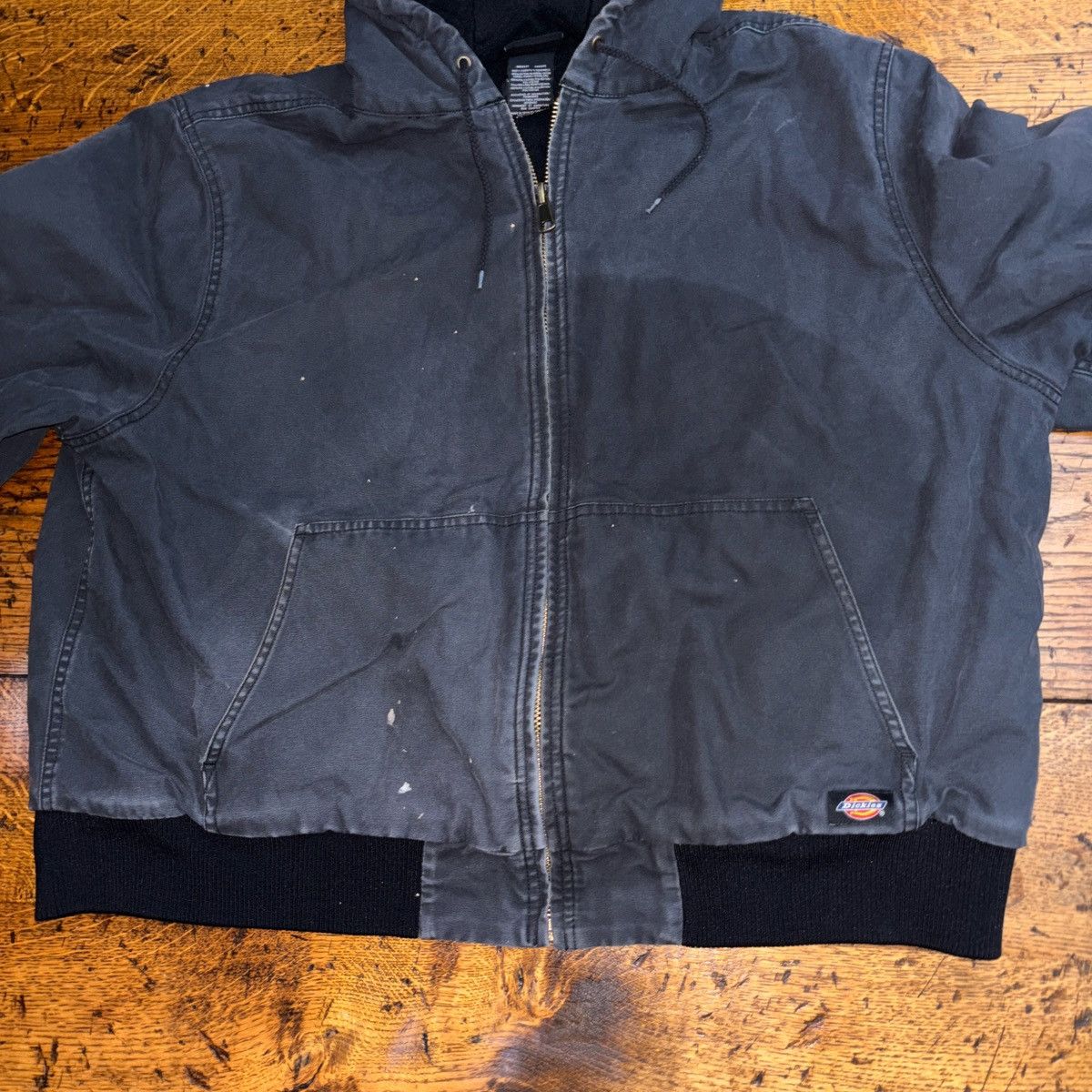 Dickies Black faded thrashed Dickies work jacket Size US XXL / EU 58 / 5 - 5 Thumbnail