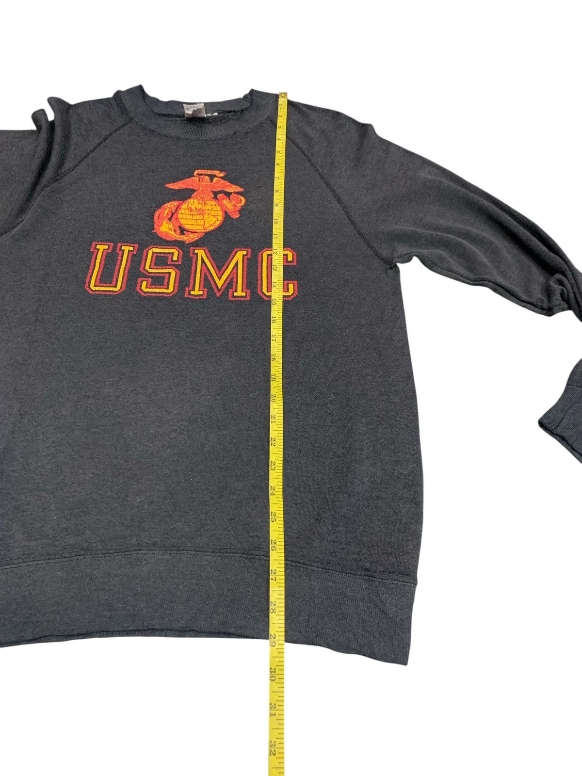 Other Vintage Distressed 80's USMC Big Logo Sweatshirt Size US M / EU 48-50 / 2 - 10 Thumbnail