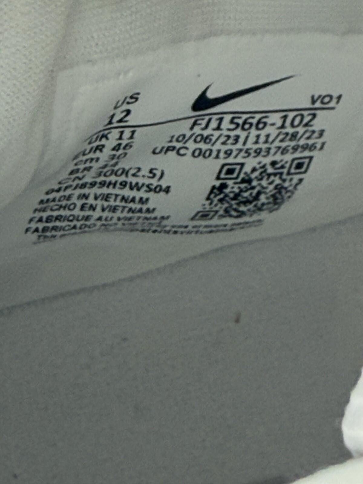 Nike Size 12 - Nike Zoom LeBron NXXT Gen AMPD White Silver Size US 12 / EU 45 - 5 Thumbnail