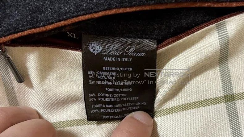 Loro Piana LORO PIANA Cashmere Silk Blended Jacket Size US XL / EU 56 / 4 - 3 Thumbnail