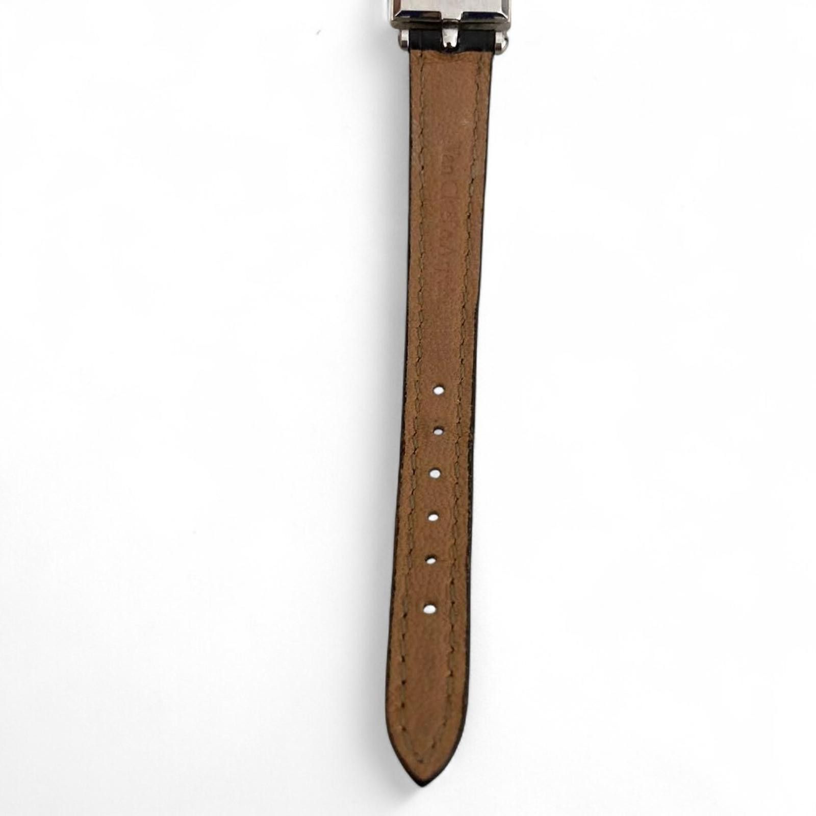 Van Cleef & Arpels Van Cleef & Arpels - Classic Square Dial Wristwatch Croco Size ONE SIZE - 8 Thumbnail