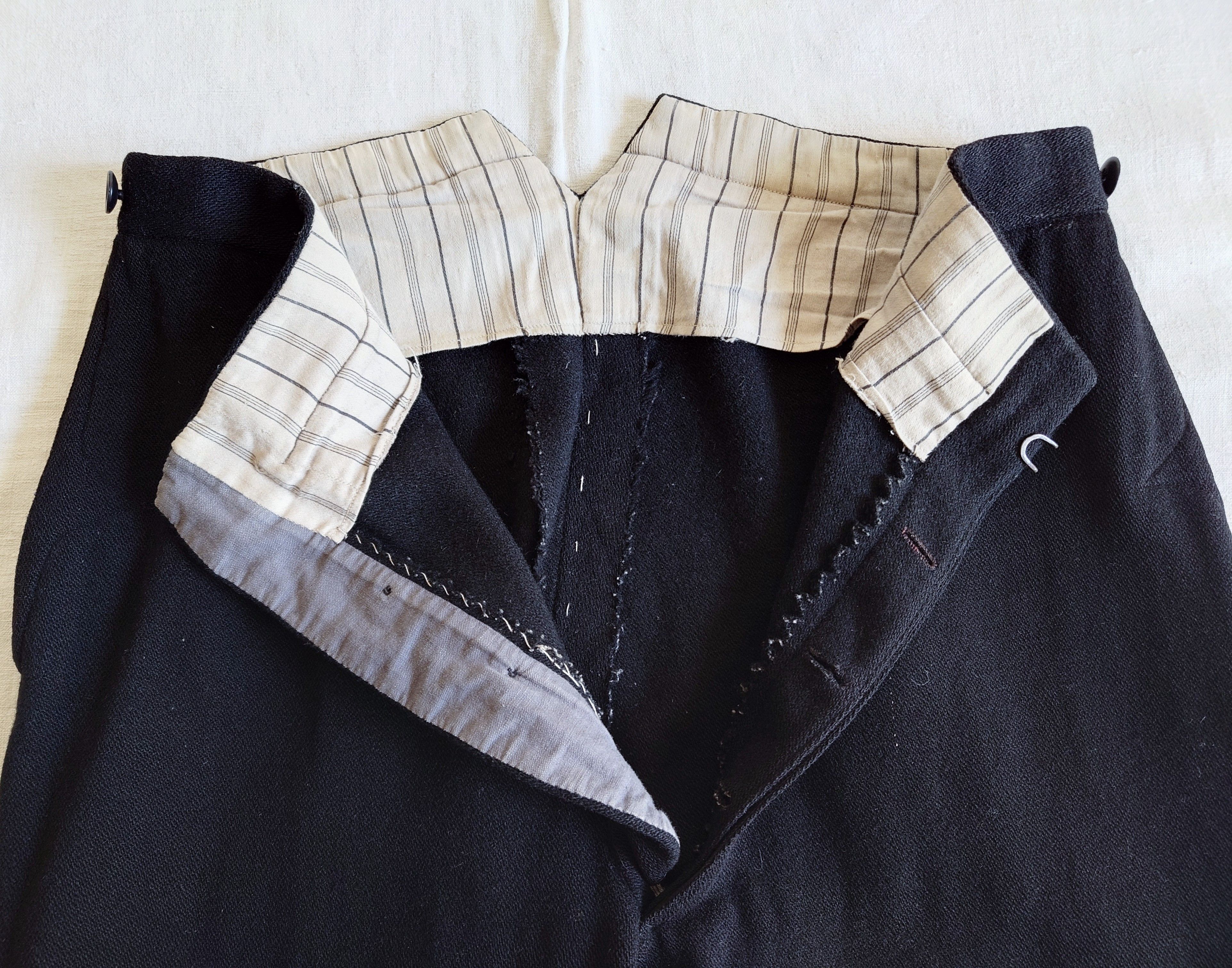 Paul Harnden Shoemakers Special Antique 1920s French Wool Trousers Size US 30 / EU 46 - 7 Thumbnail