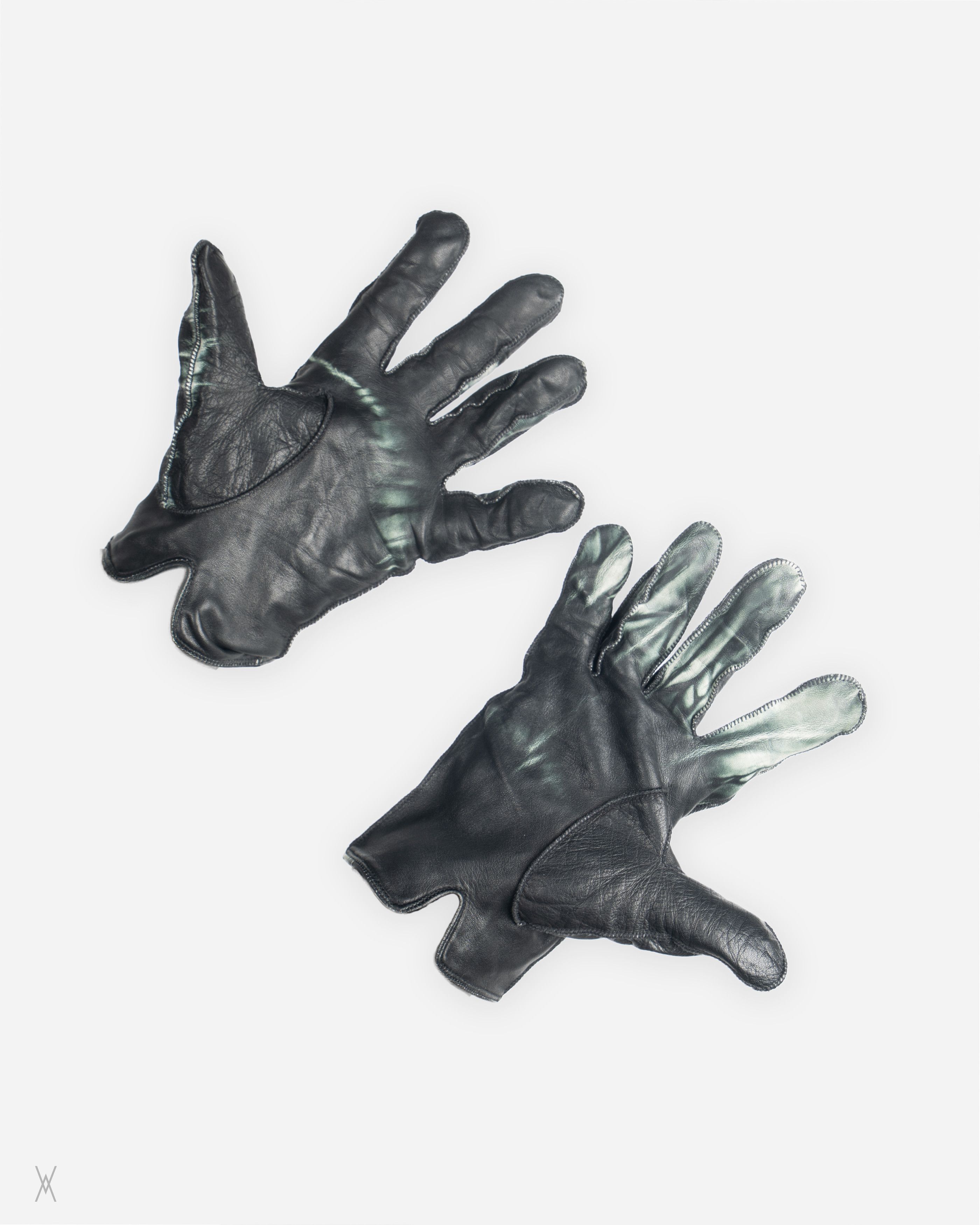 Our Legacy Our Legacy tie dye leather gloves AW14 Size ONE SIZE - 1 Thumbnail