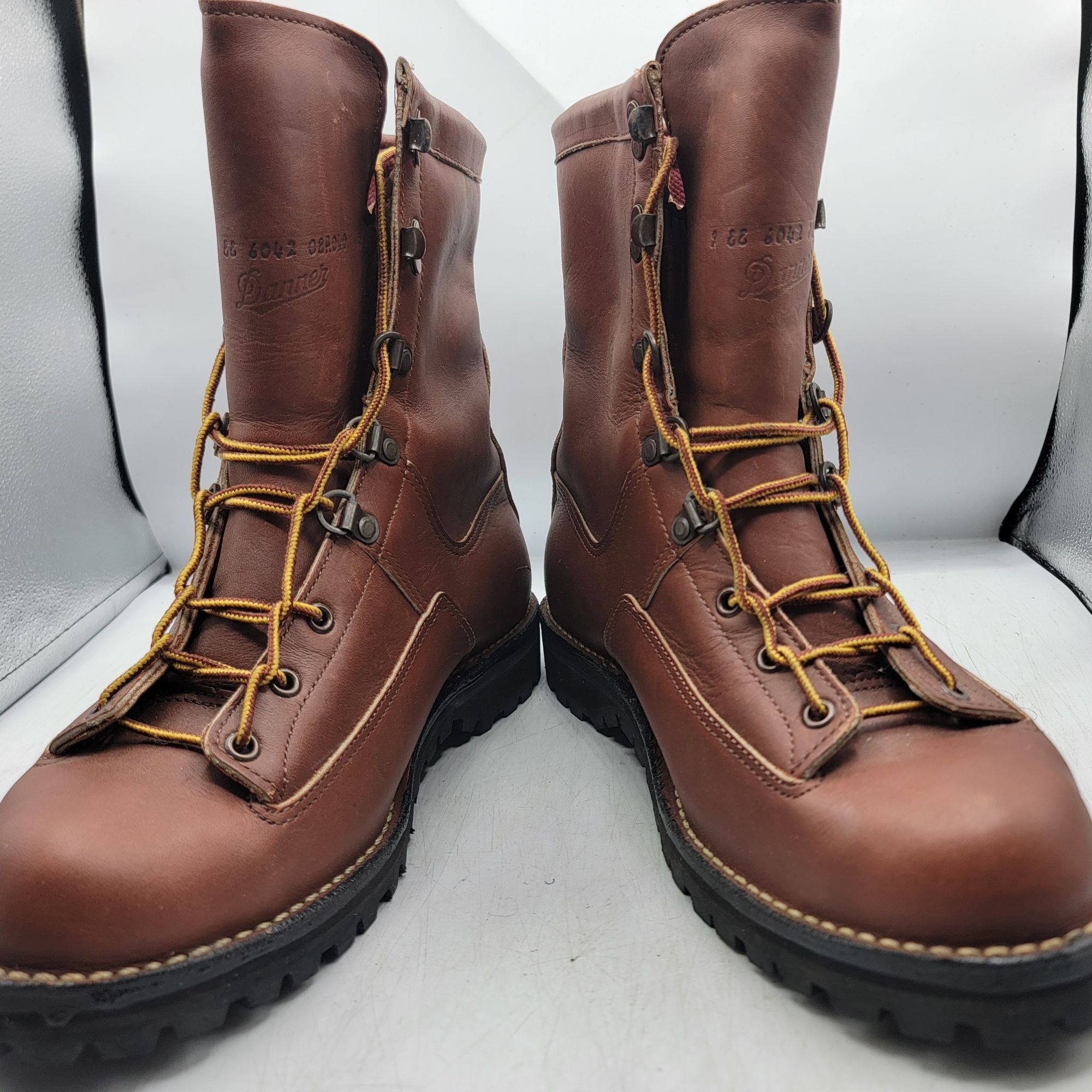 Danner Danner Mens 9 Brown Boots Gore Tex Vibram Soles Work Wear Ca Size US 9 / EU 42 - 3 Thumbnail