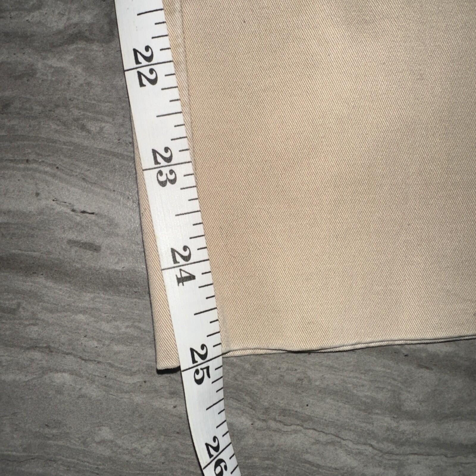 Gap Gap Low Rise Cropped Stretch Pants Size 14 Tan Capris Size 36" / US 14 / IT 50 - 6 Thumbnail