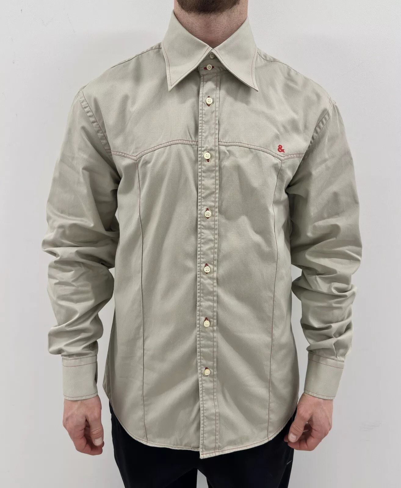 Dolce & Gabbana Dolce & Gabbana D&G Vintage 2000s Y2K Men’s Rare Shirt Size US L / EU 52-54 / 3 - 1 Thumbnail