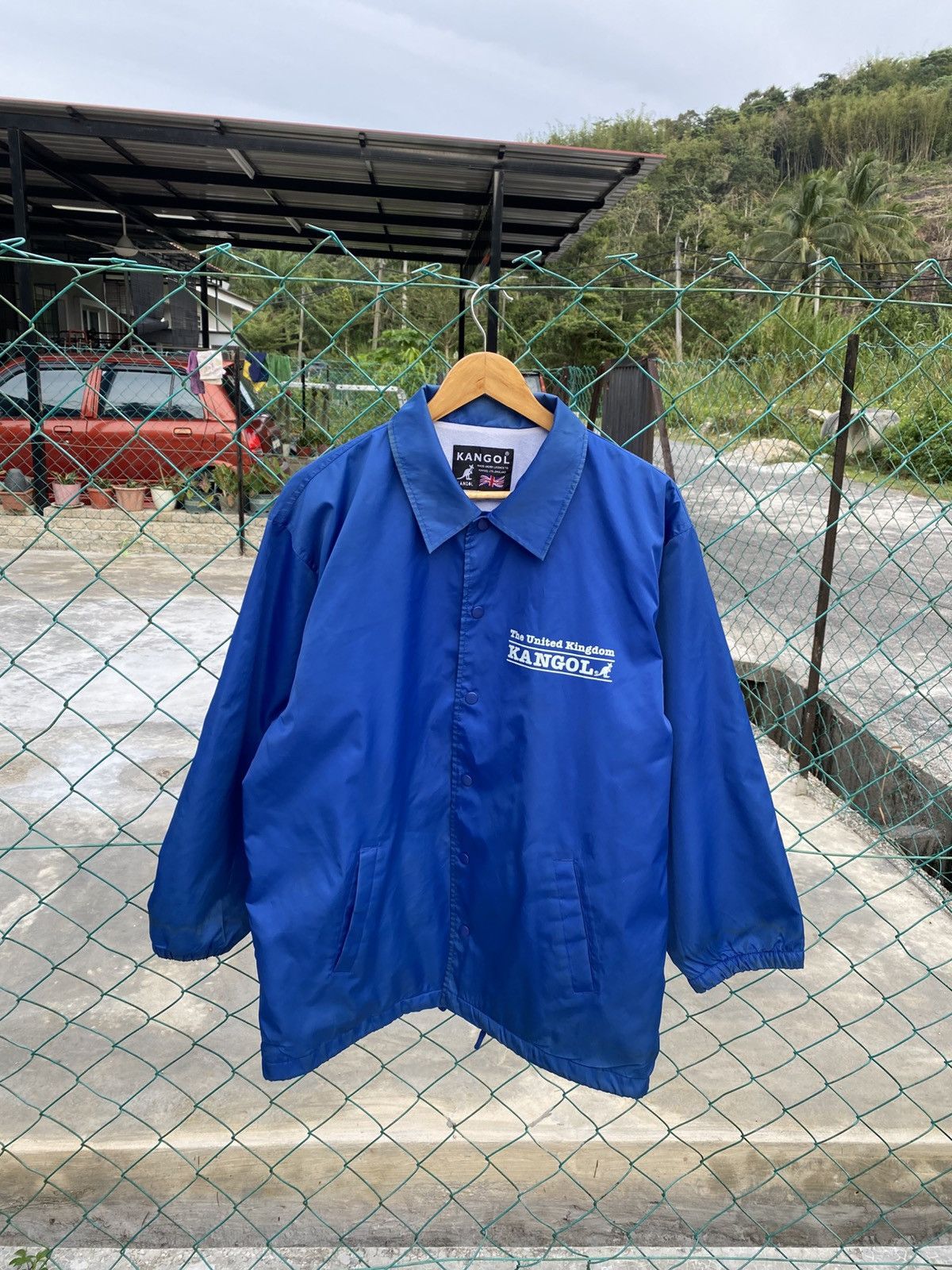 Kangol Kangol big logo coach jacket Size US L / EU 52-54 / 3 - 1 Thumbnail