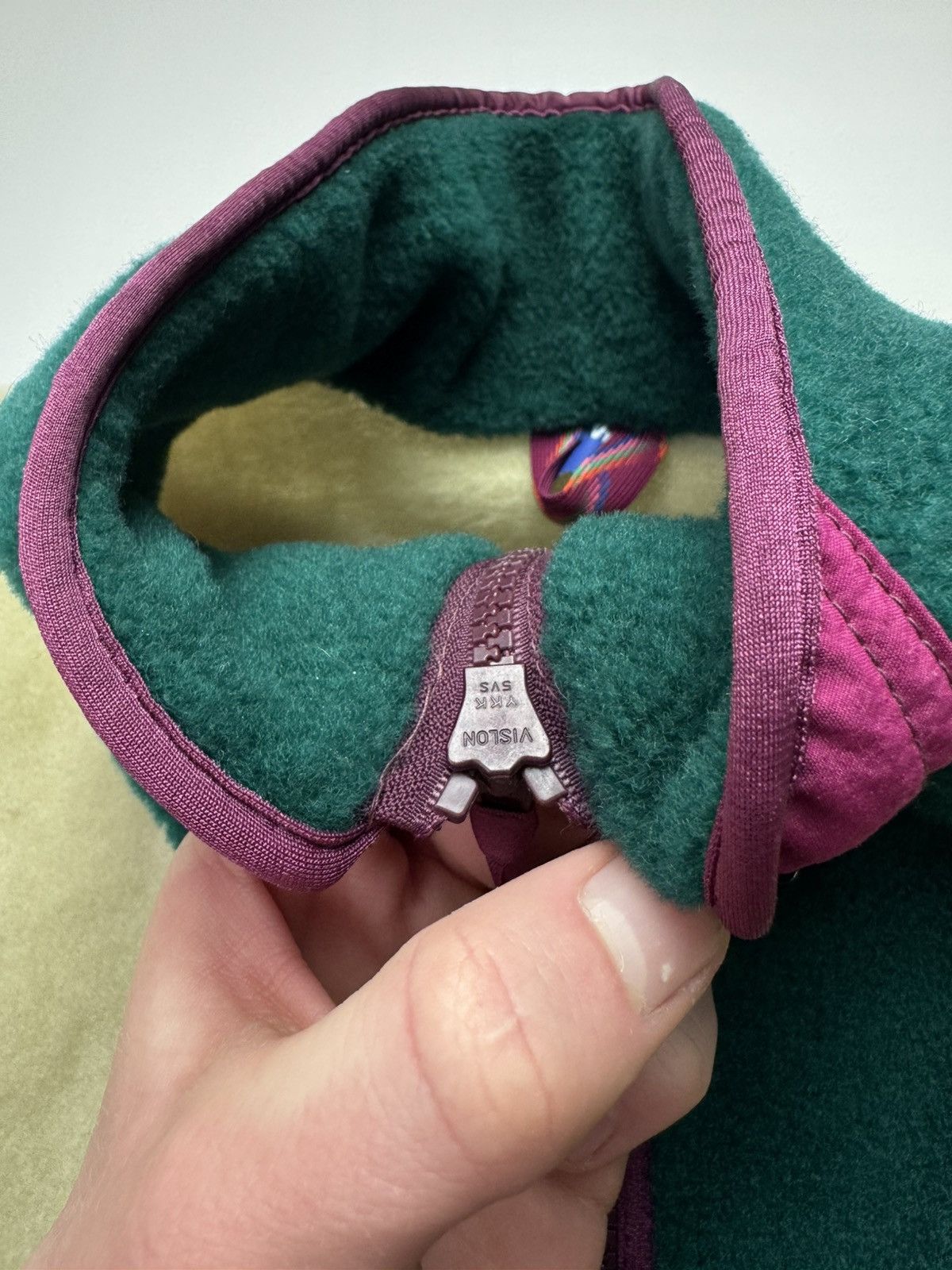 Helly Hansen Vintage 90s Helly Hansen Equipe Deep Pile Fleece Anorak Size US M / EU 48-50 / 2 - 12 Thumbnail