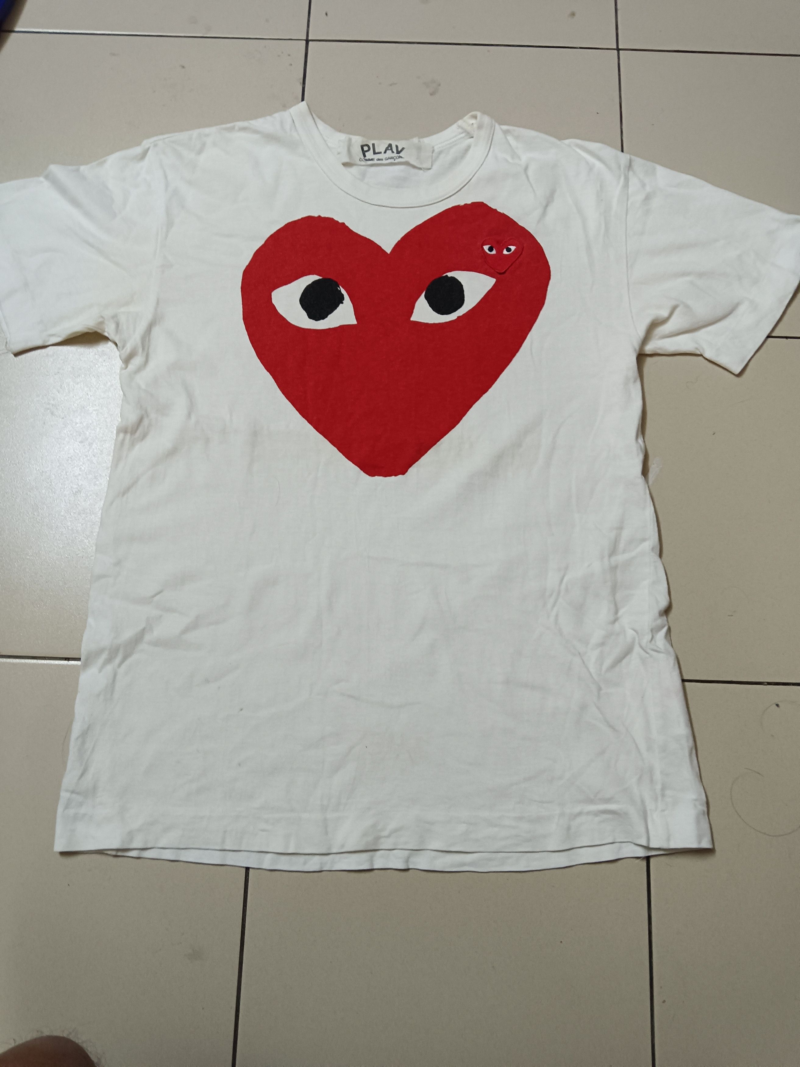 Comme des Garcons Comme Des Garcons Play Tshirt Size US M / EU 48-50 / 2 - 7 Thumbnail