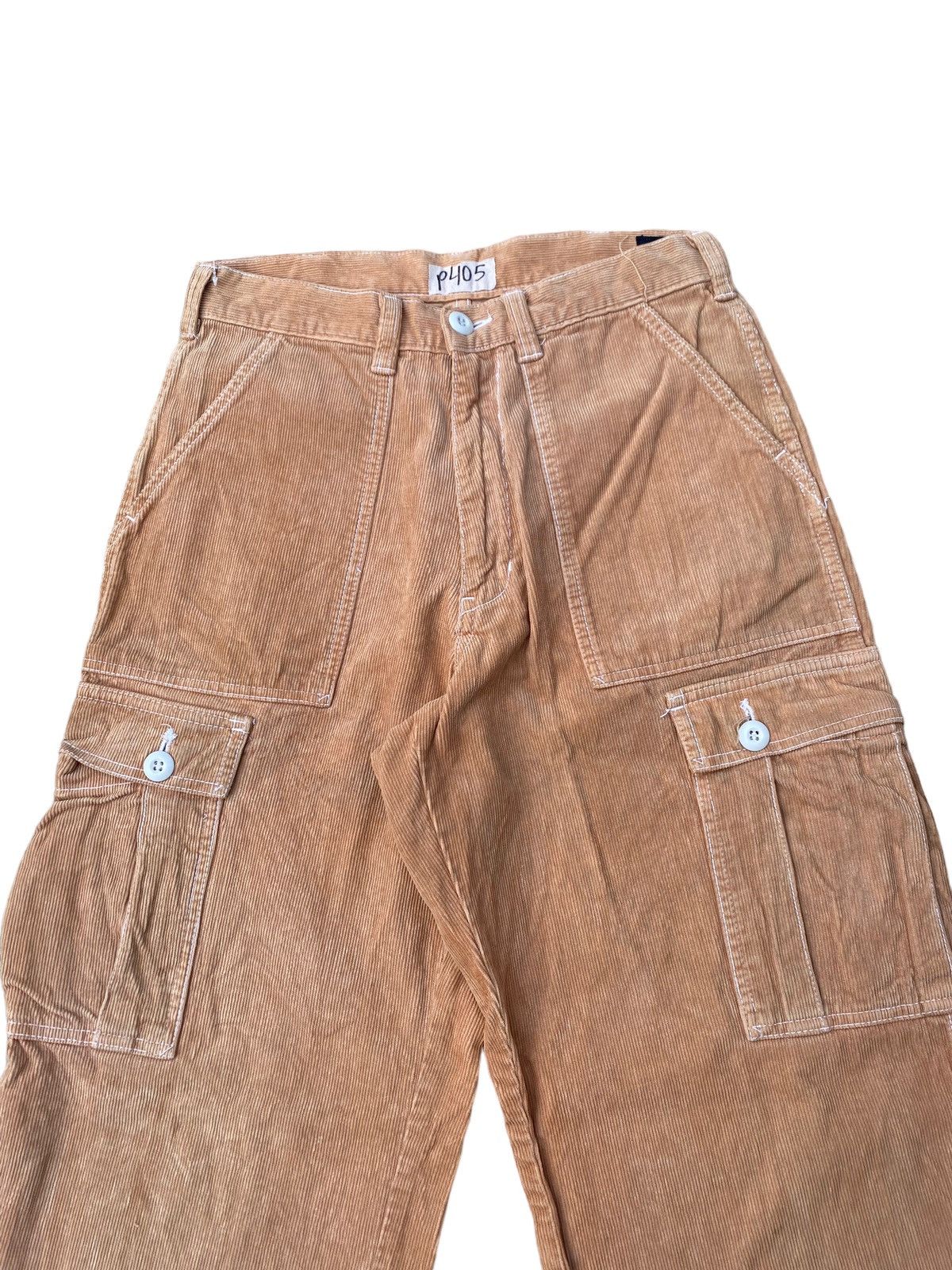 Schott Vintage Schott NYC Curduroy Cargo Pant Size US 29 - 4 Thumbnail