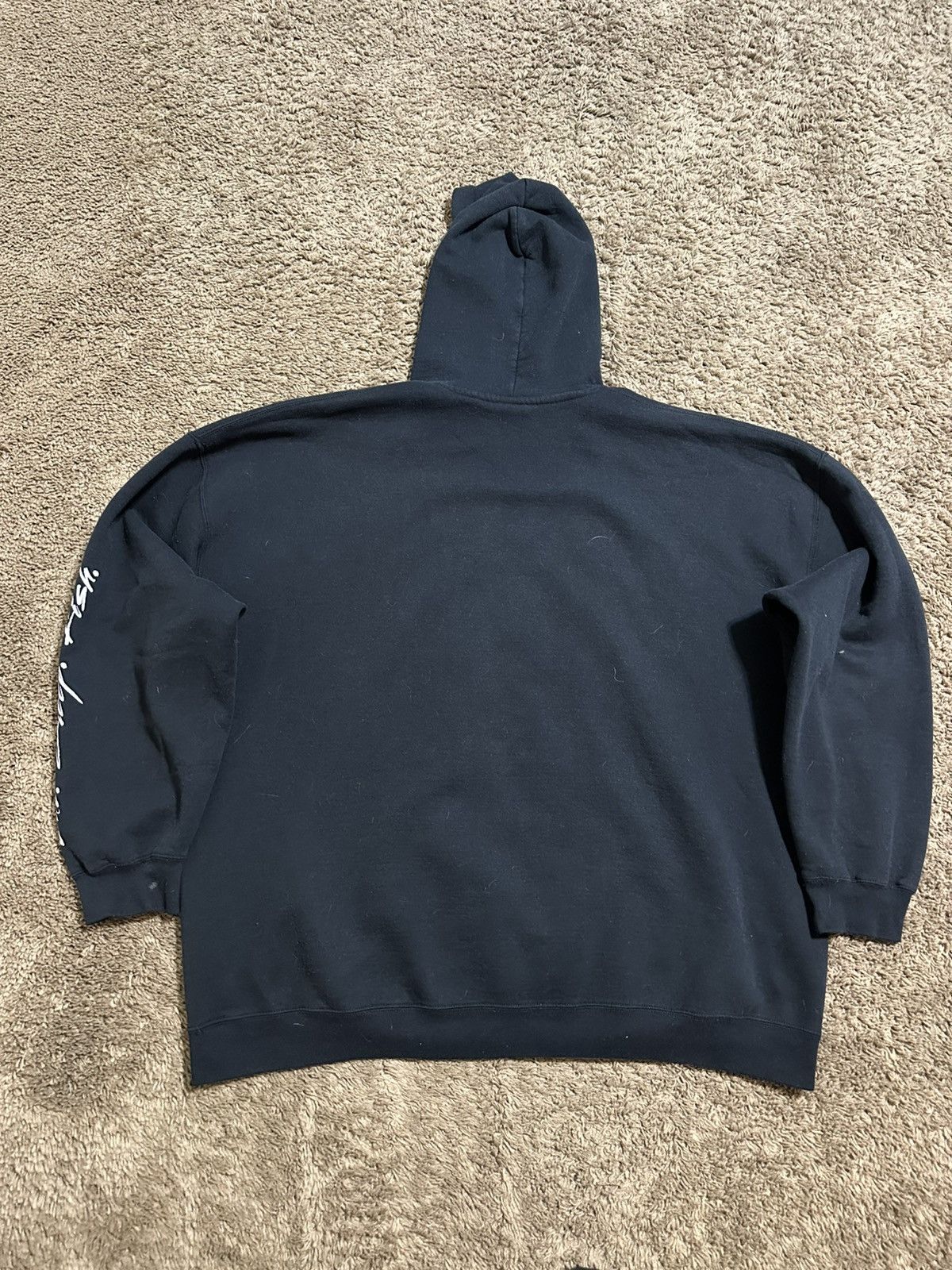 Gildan Vintage Skeeter eat sleep fish hoodie 00s size 3XL Size US XXL / EU 58 / 5 - 7 Thumbnail
