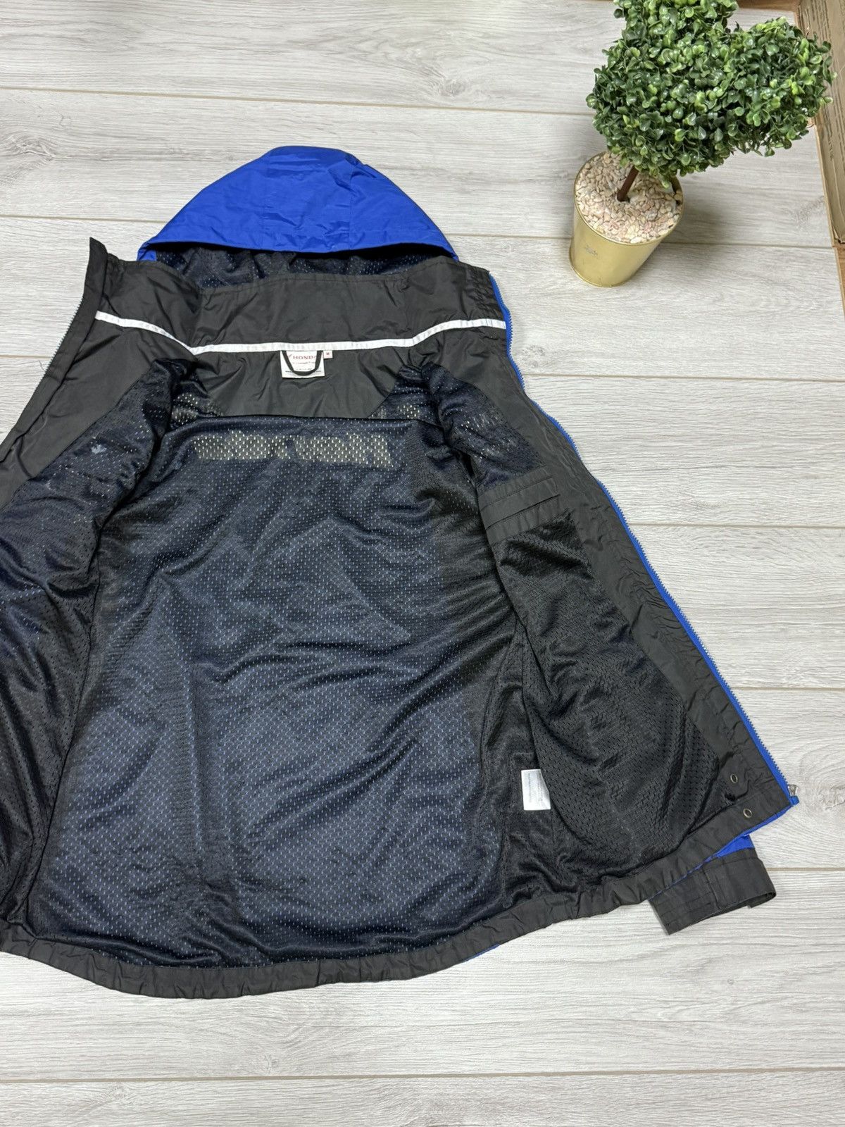 Honda Honda Samsung vintage big logo jacket zip hood Size US M / EU 48-50 / 2 - 9 Thumbnail