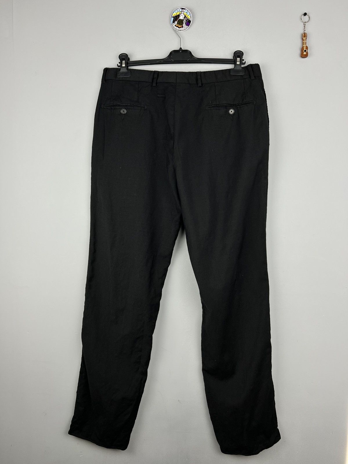 GF Ferre × Gianfranco Ferre Gianfranco Ferre Classic Black Pants Size US 34 / EU 50 - 2 Thumbnail