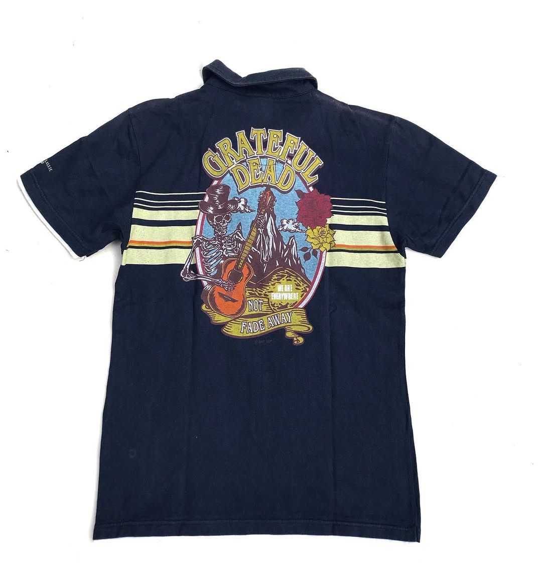 Grateful Dead × Vintage Vintage 2007 Gratefull Dead Polo Shirt Navy Blue Size M sk Size US M / EU 48-50 / 2 - 6 Thumbnail