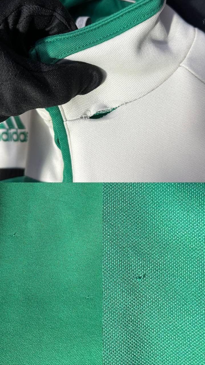 Adidas Adidas Saint Etienne 2007-08 1/4 Zip Track Jacket A.S.S.E Size US S / EU 44-46 / 1 - 7 Thumbnail