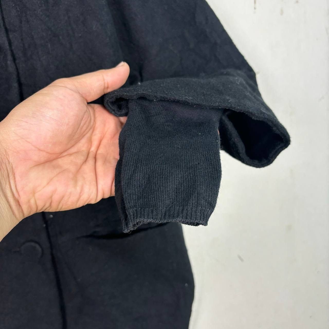 SLY FINAL DROP! SLY Wool Black Peacoat Jacket Size US M / EU 48-50 / 2 - 6 Thumbnail