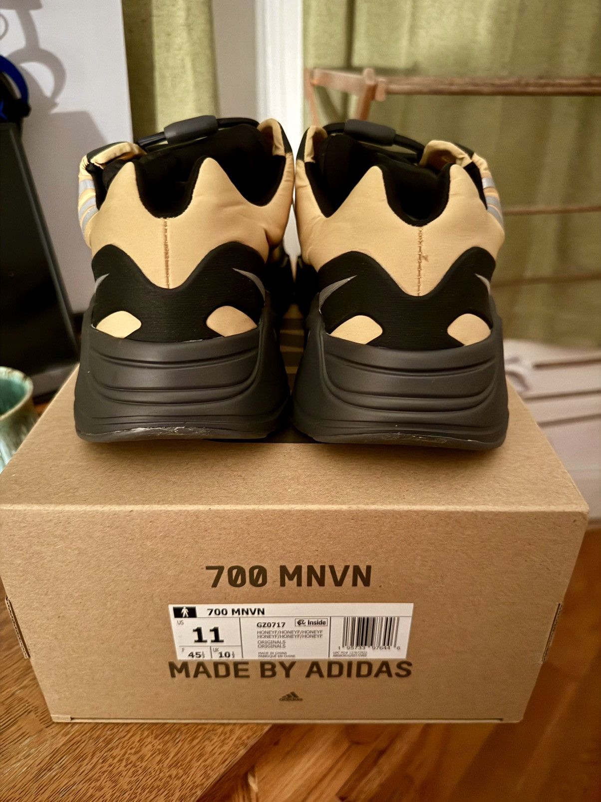 Adidas × Yeezy Size 11 - Adidas Yeezy Boost 700 MNVN Honey Flux (DS) Size US 11 / EU 44 - 4 Thumbnail