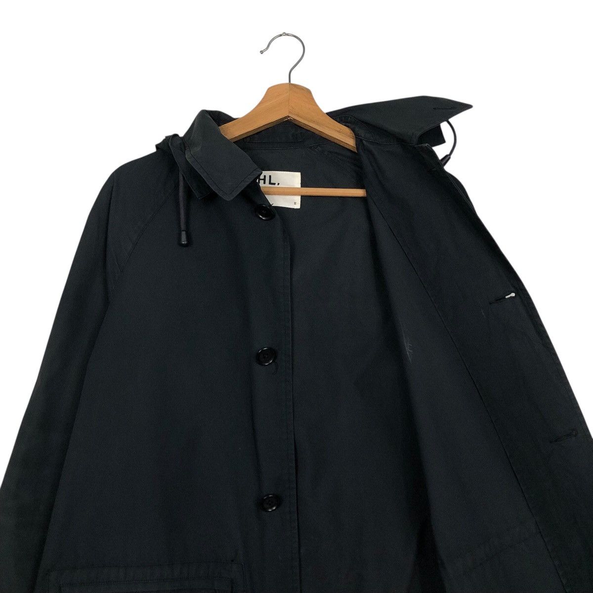 Margaret Howell 📌Rich Black Vintage Chore Jacket MHL Margaret Howell Canvas Size US M / EU 48-50 / 2 - 14 Thumbnail