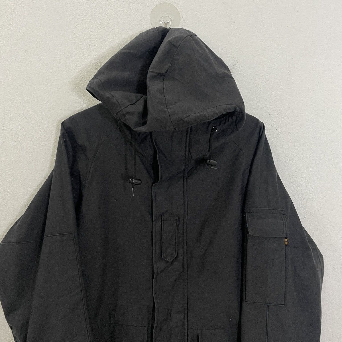 Alpha Industries Vintage 90s Alpha Industries Button Ups Jacket Size US L / EU 52-54 / 3 - 4 Thumbnail