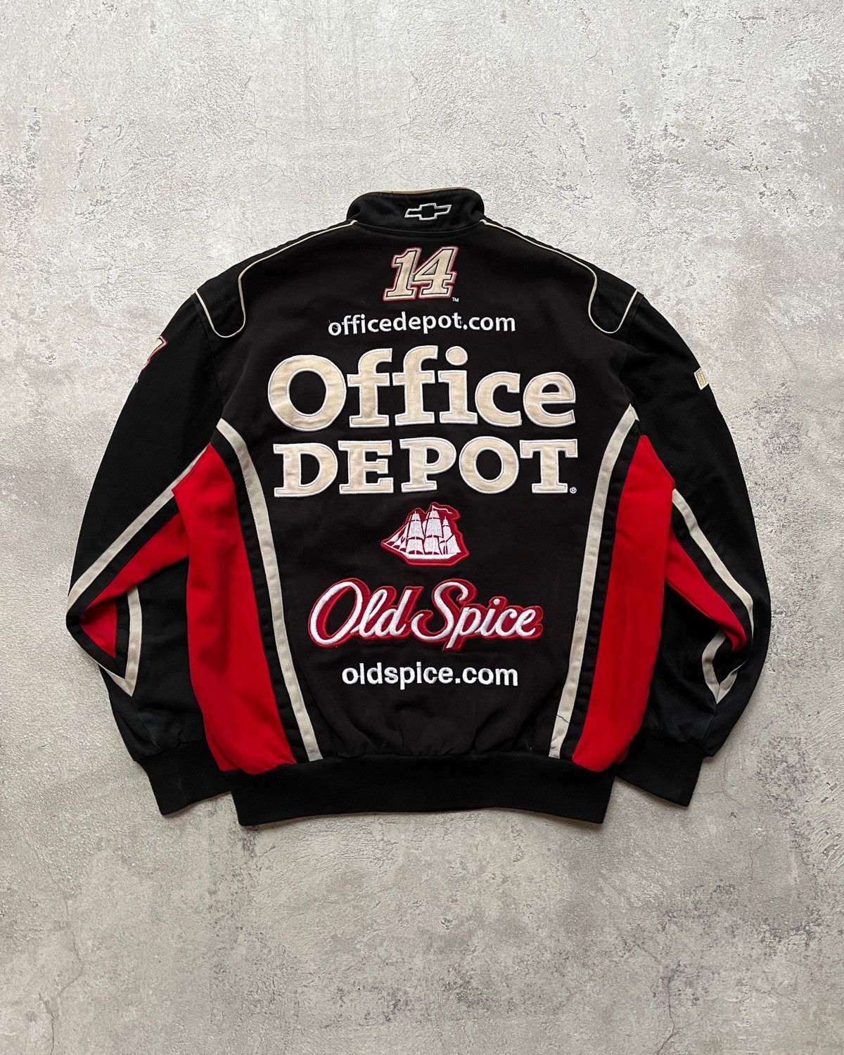 JH Design × NASCAR × Vintage JH Design Tony Stewart #14 Snap Button Up Nascar Jacket Size US M / EU 48-50 / 2 - 5 Thumbnail