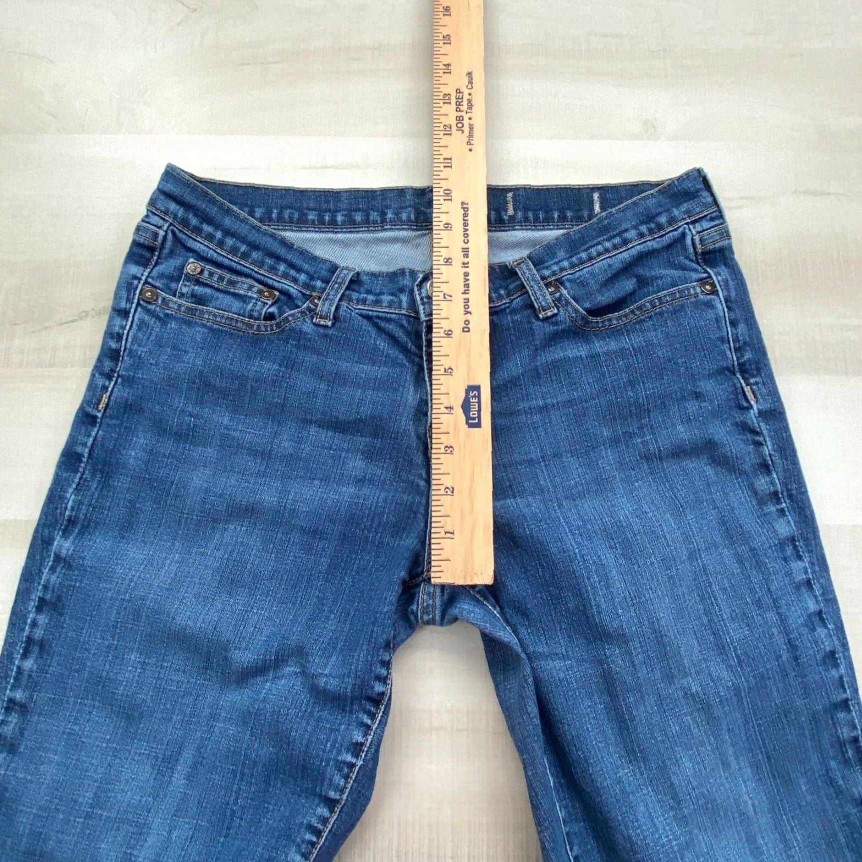 Gap GAP 1969 Womens Bootcut Jeans Blue 10 Regular Medium Wash Size 32" / US 10 / IT 46 - 6 Thumbnail