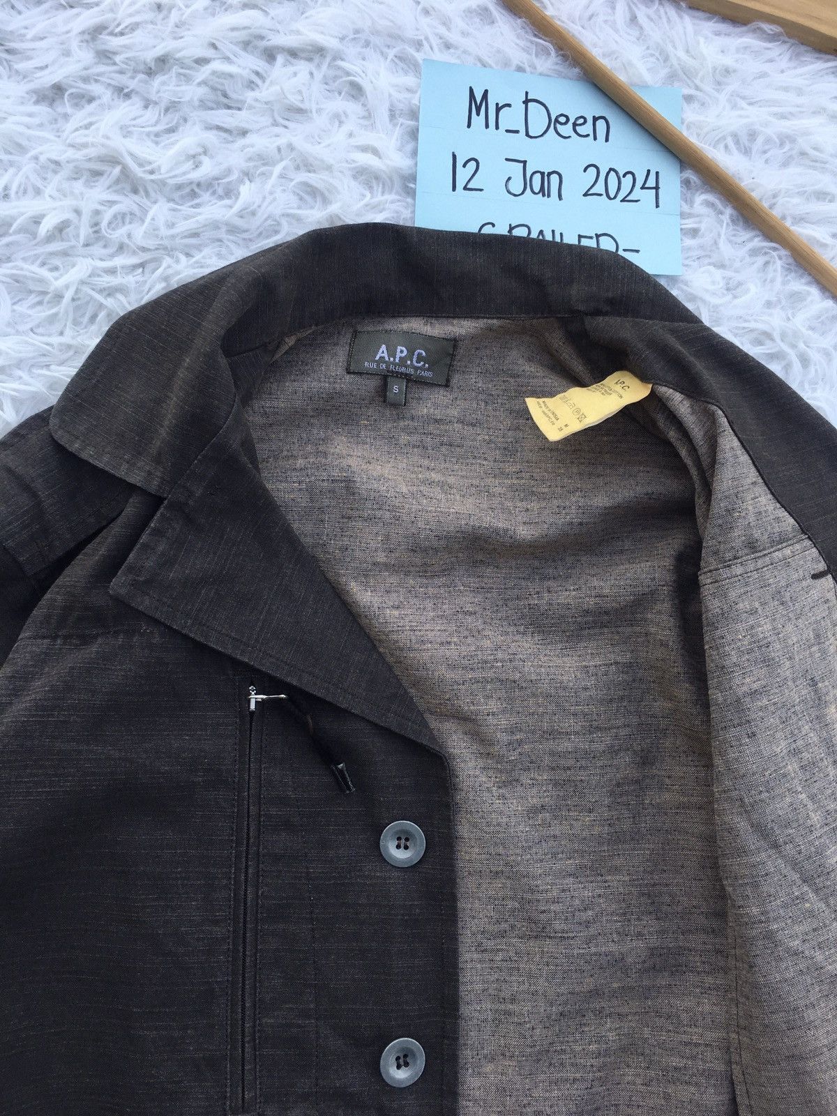 A.P.C. Rare Vintage A.P.C Jacket Size S / US 4 / IT 40 - 10 Thumbnail