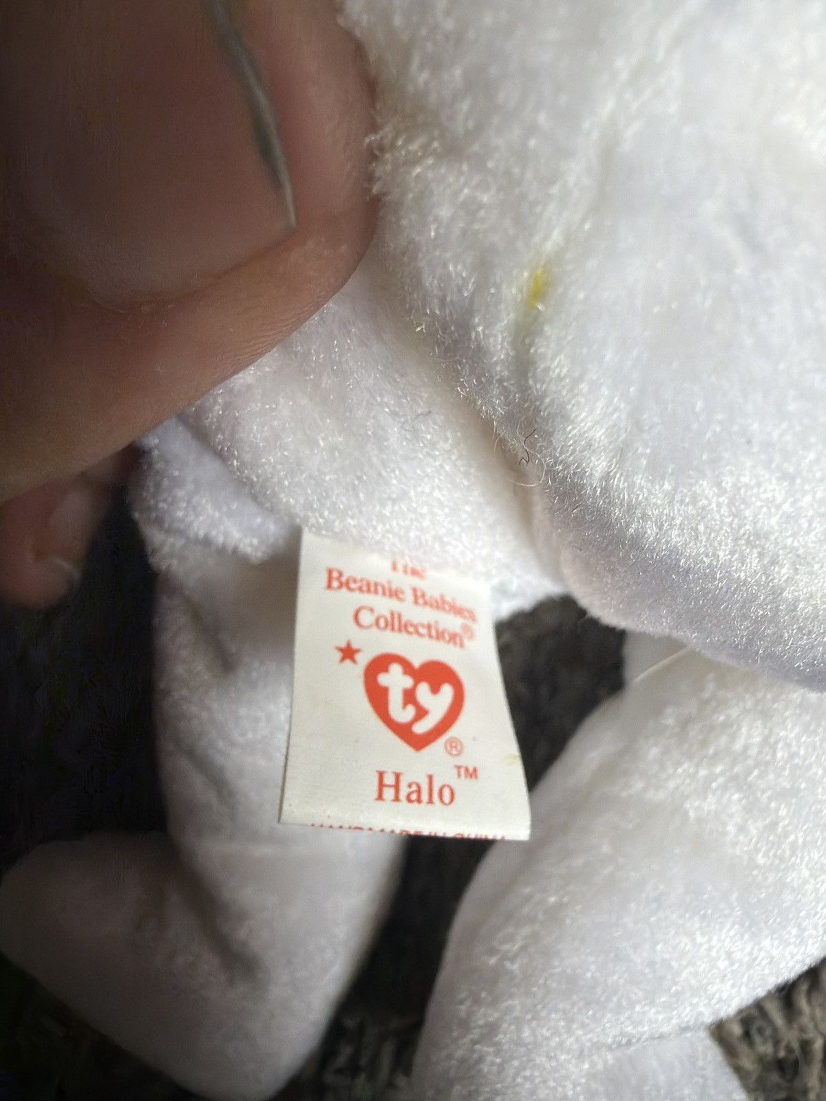 Vintage 1998 Ty Halo Beanie Baby Size ONE SIZE - 6 Thumbnail