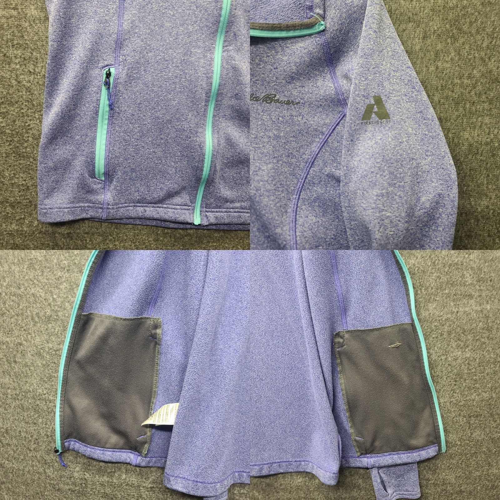 Eddie Bauer Eddie Bauer First Ascent Hoodie Womens M Tall Regular Fit Full Zip Gorpcore Hoodie Womens M Purple Full Zip Zipper Pockets Lightweight Outdoor 90s? Size M / US 6-8 / IT 42-44 - 8 Thumbnail