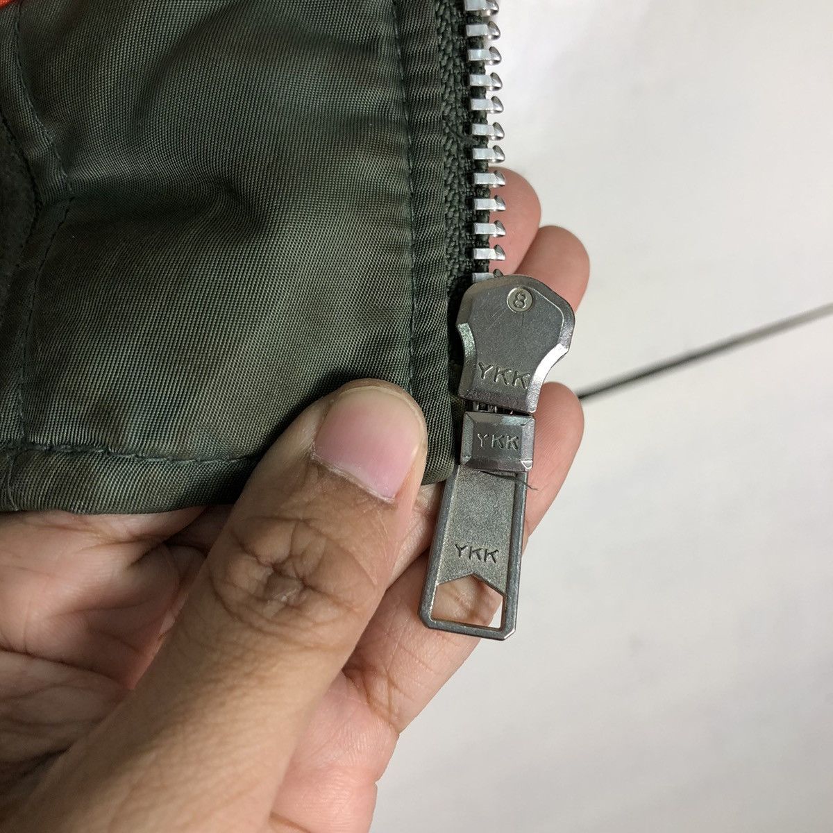 Japanese Brand Vtg Bomber Jacket Uniqlo Military Design Issey Miyake Japan Size US M / EU 48-50 / 2 - 15 Thumbnail