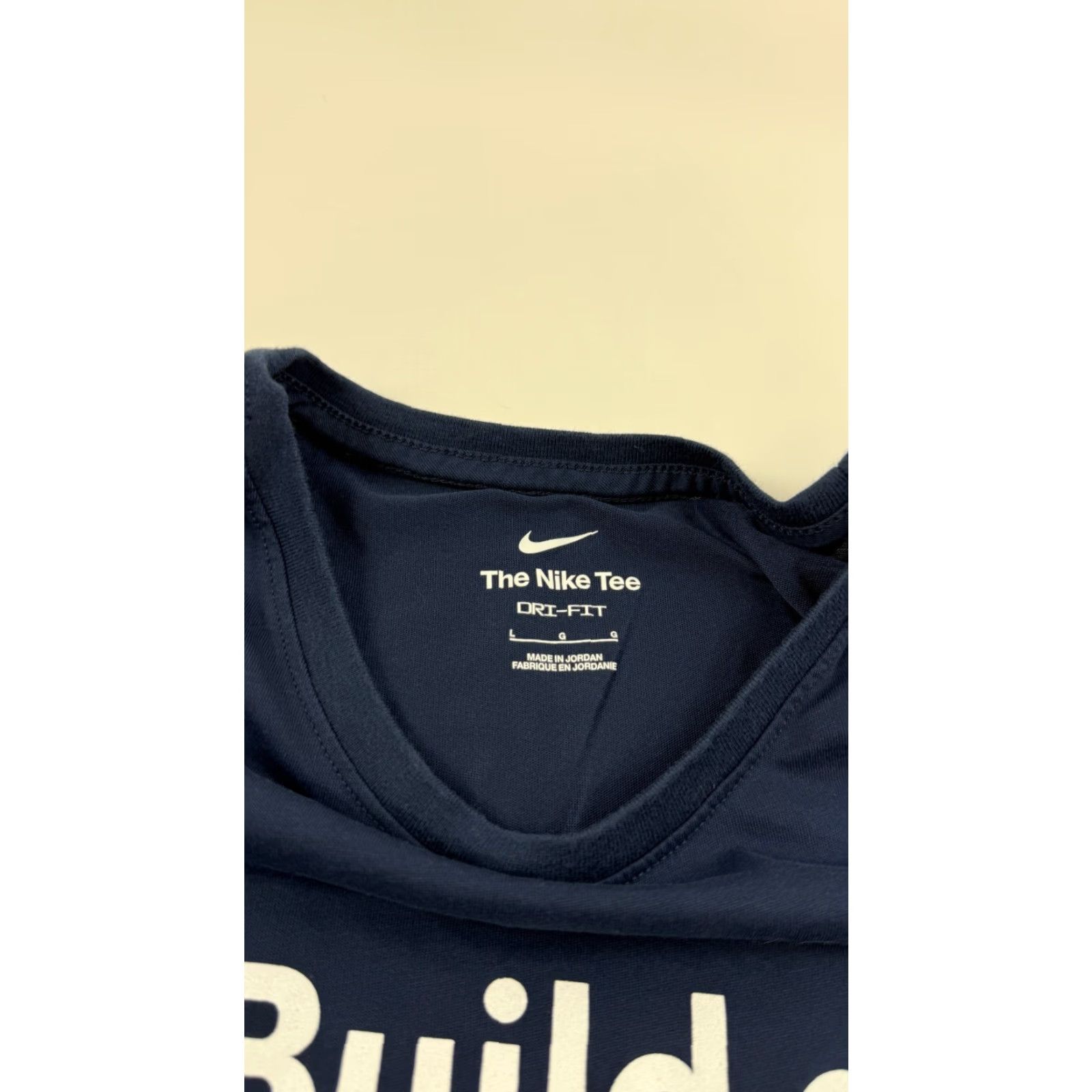 Nike Nike Dri-Fit T-Shirt Men Large Blue Build A Better Future Graphic Short Sleeve Outdoor Size US L / EU 52-54 / 3 - 4 Thumbnail