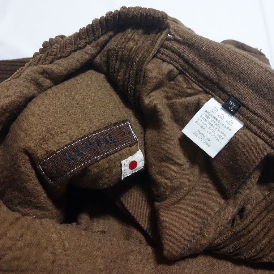 Kapital Kapital Wide-Wale Corduroy overalls Brown Size US 34 / EU 50 - 7 Thumbnail