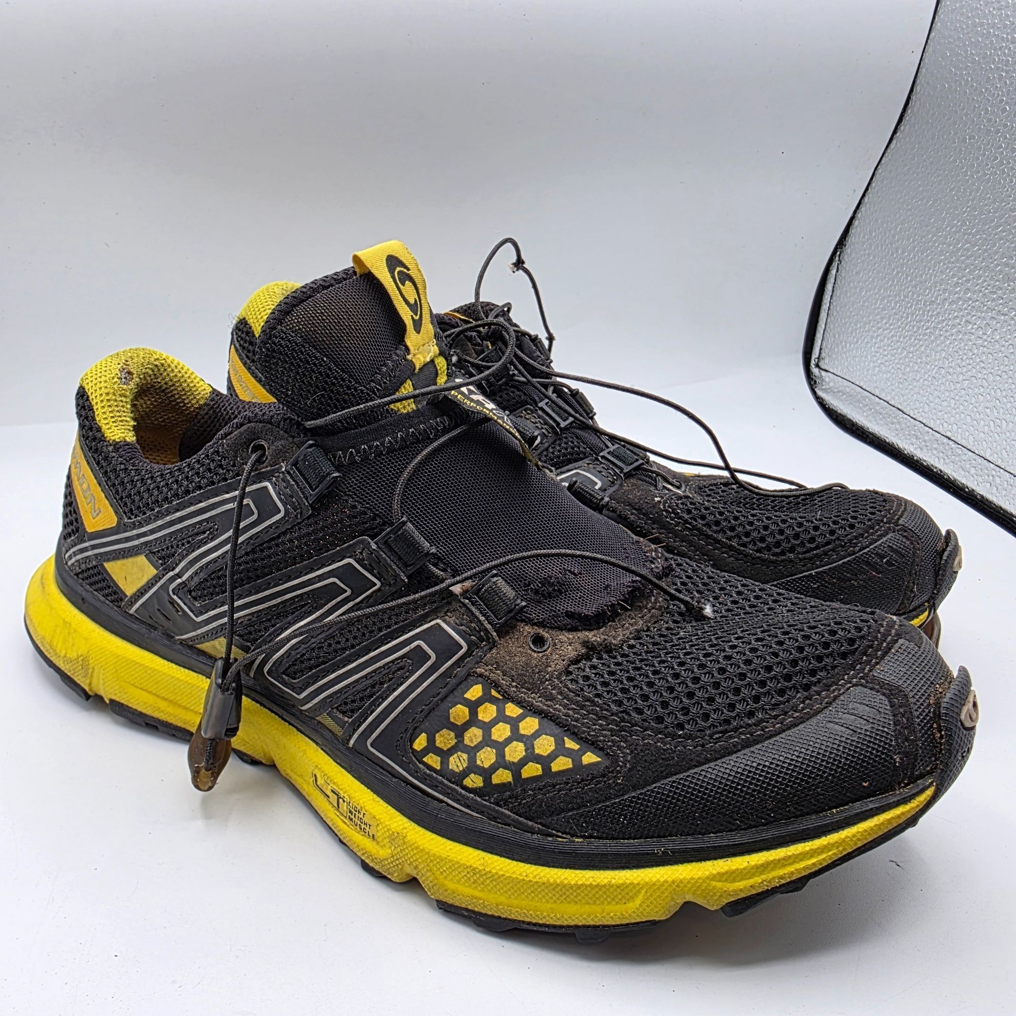 Salomon Salomon XR Mission Mens Size 7.5 Black Yellow Athletic Shoes Size US 7.5 / EU 40-41 - 1 Thumbnail