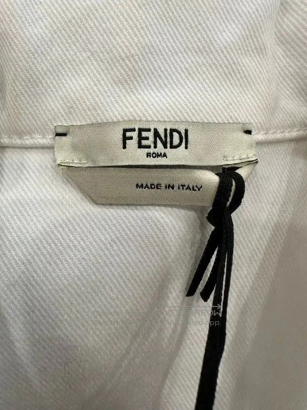 Fendi Fendi Short Sleeve Denim Dress for Women . Size S / US 4 / IT 40 - 5 Thumbnail