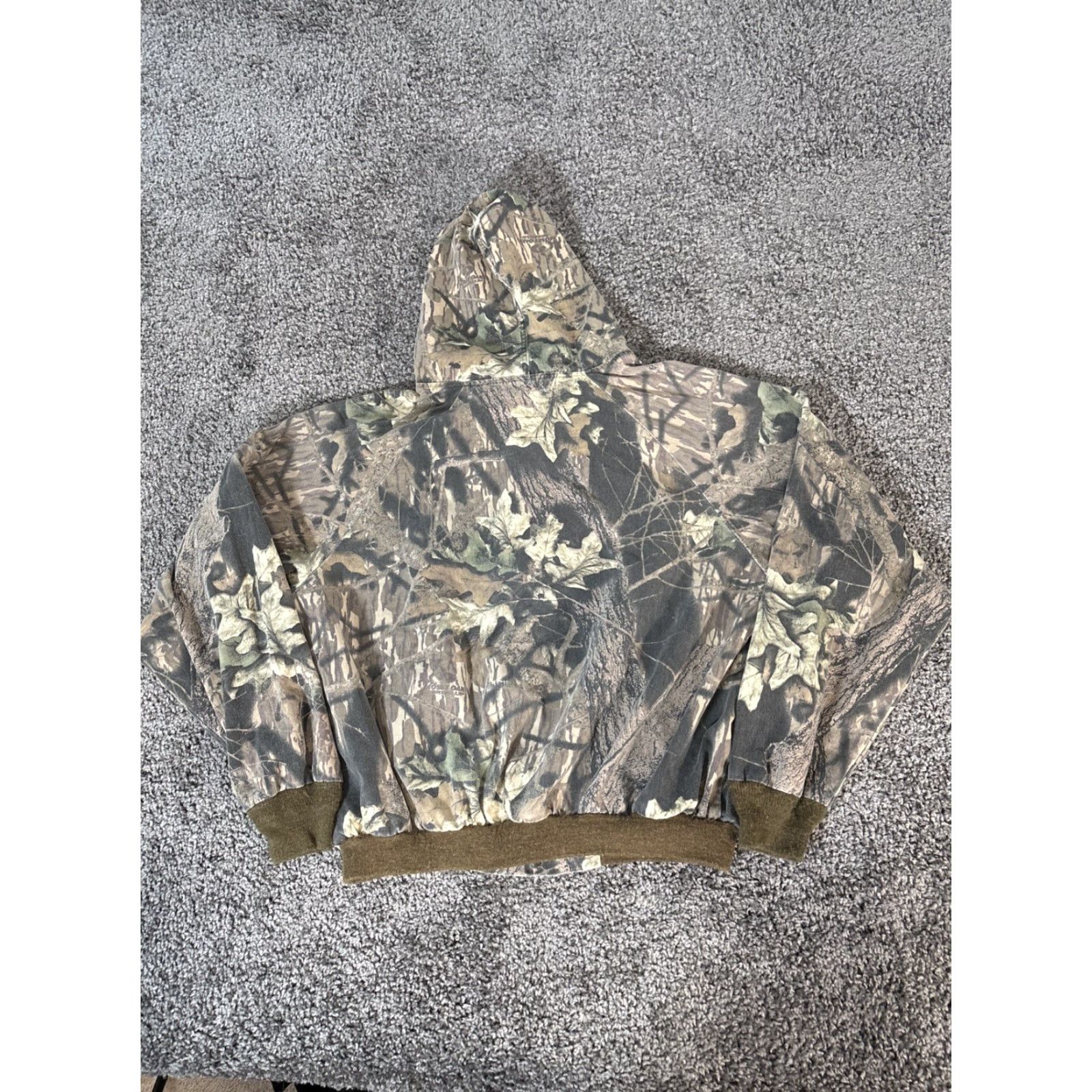 Vintage VINTAGE Mossy Oak Camo Hoodie Mens 2XL Brown Grunge 90s Size US XXL / EU 58 / 5 - 5 Thumbnail