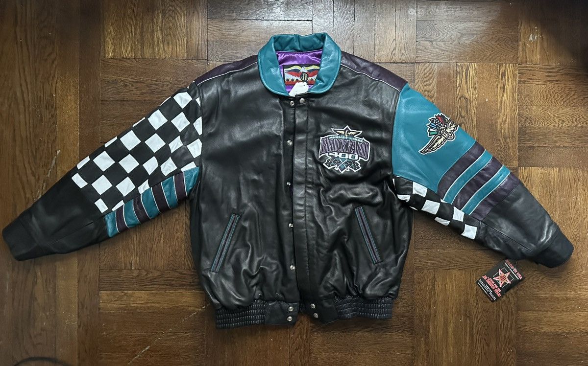 Jeff Hamilton Vintage Jeff Hamilton Leather Jacket - 1999 Deadstock NOS Size US XL / EU 56 / 4 - 2 Thumbnail
