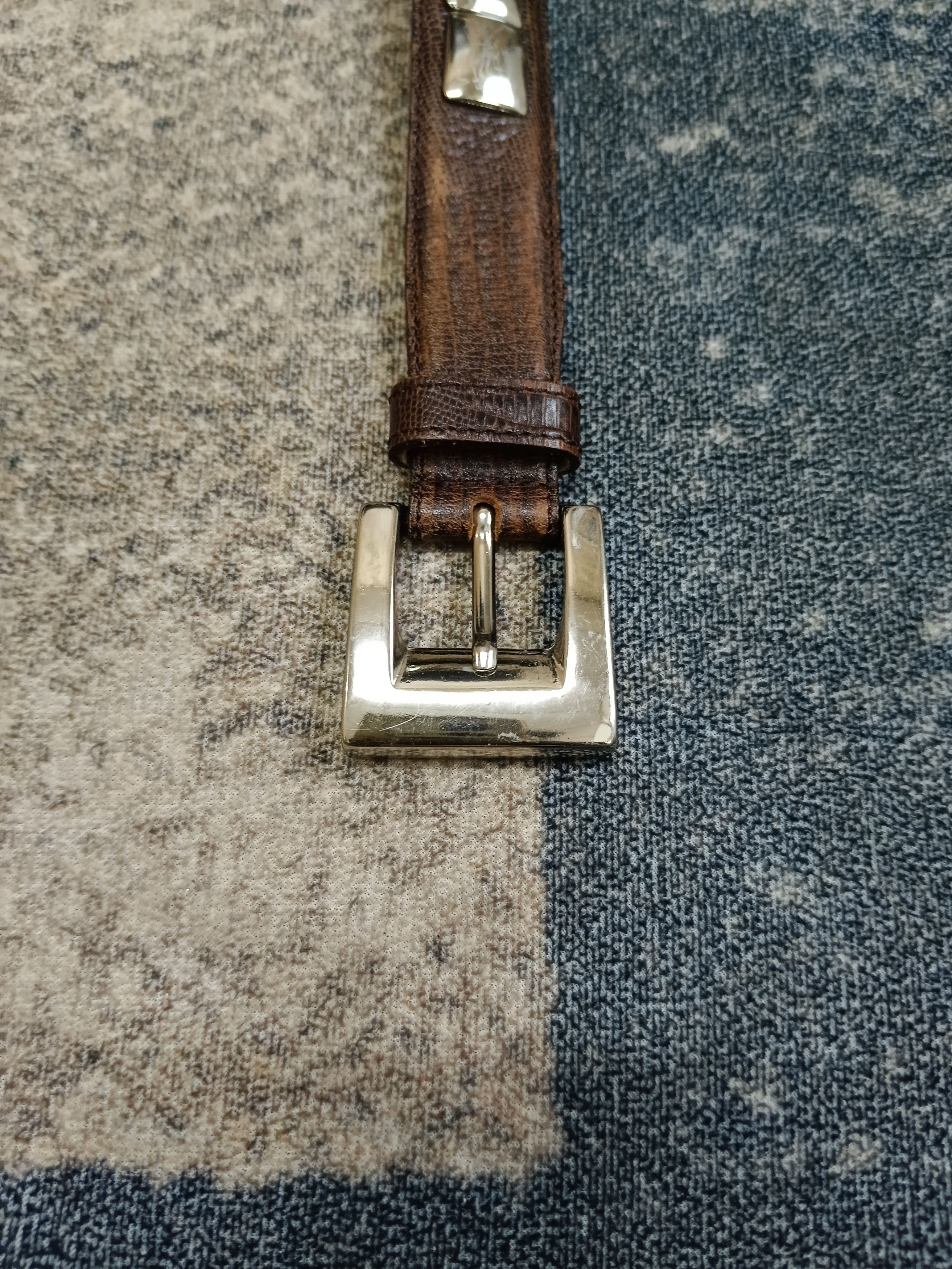 Leather ERREGHE LEATHER STUDD MADE IN ITALY Size ONE SIZE - 3 Thumbnail
