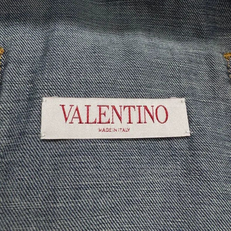 Valentino Valentino Denim patchwork shirt Size US M / EU 48-50 / 2 - 2 Thumbnail