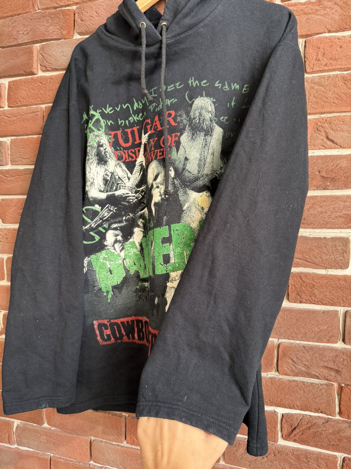 Band Tees 90s Rare Vintage Pantera Vulgar Display Metal Band Hoodie xl Size US XL / EU 56 / 4 - 7 Thumbnail