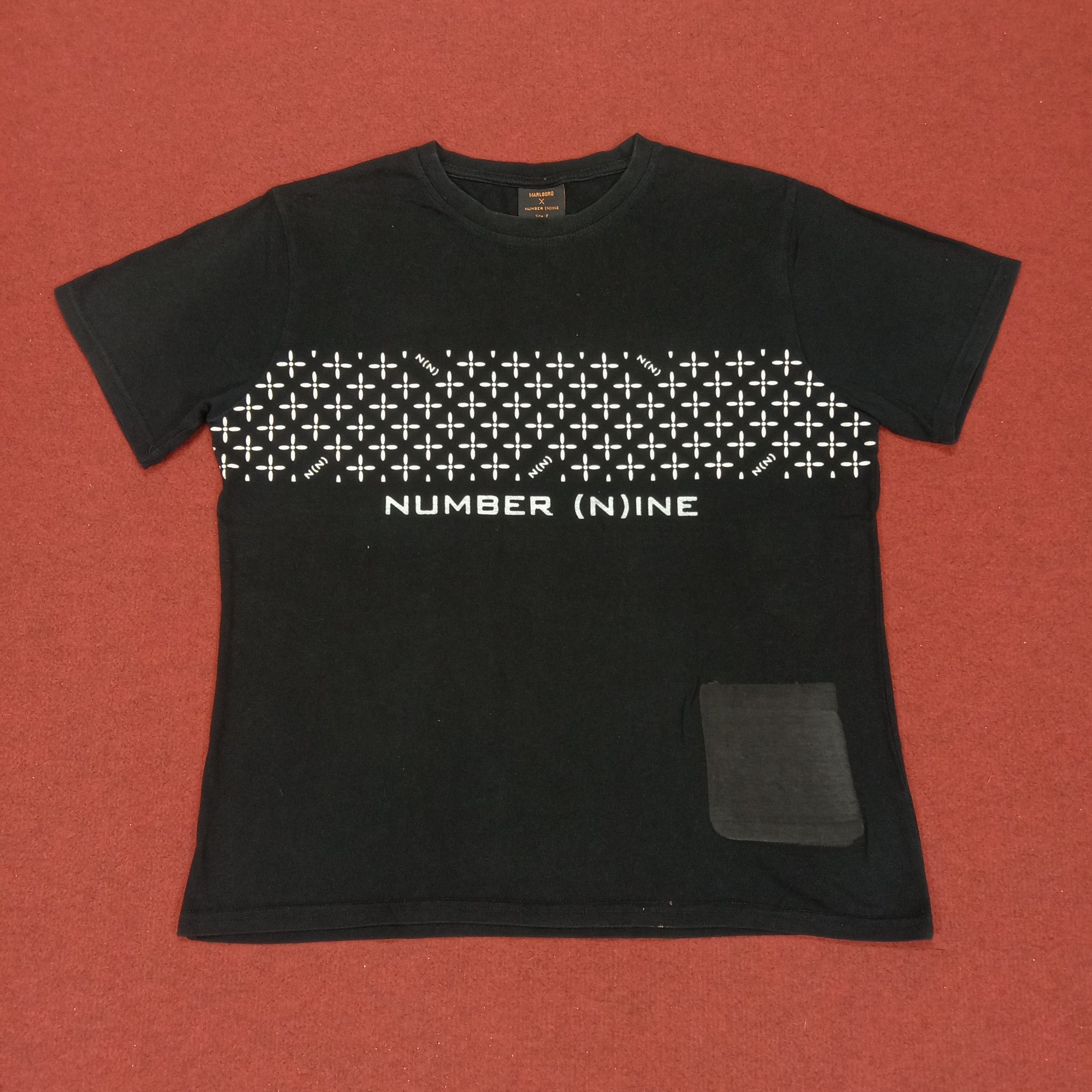 Japanese Brand × Number (N)ine × Vintage Marlboro X Number Nine Tshirt Streetwear Style Custom Art Size US L / EU 52-54 / 3 - 1 Thumbnail